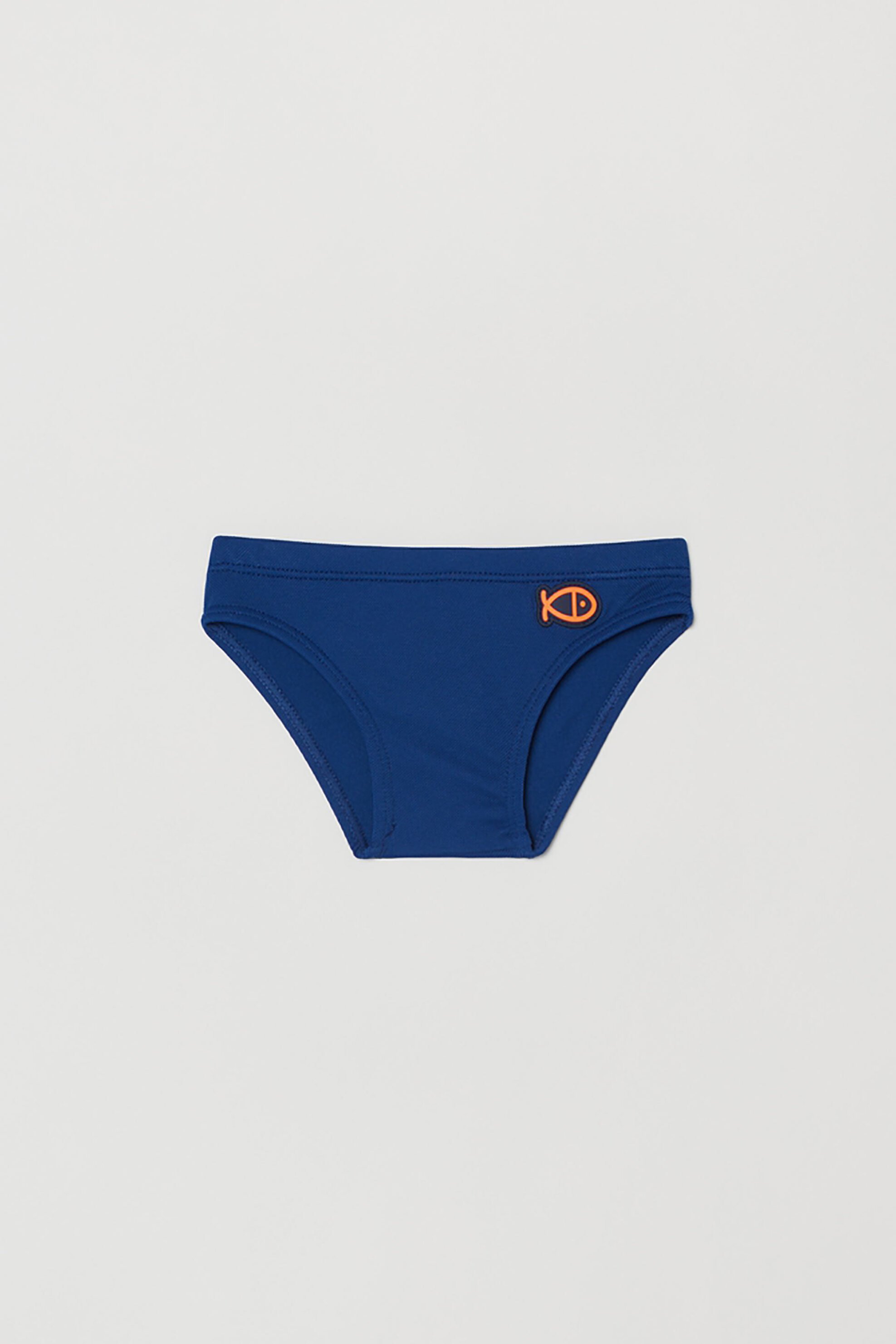 OVS βρεφικό μαγιό slip με fish patch - 001753694 Μπλε Σκούρο