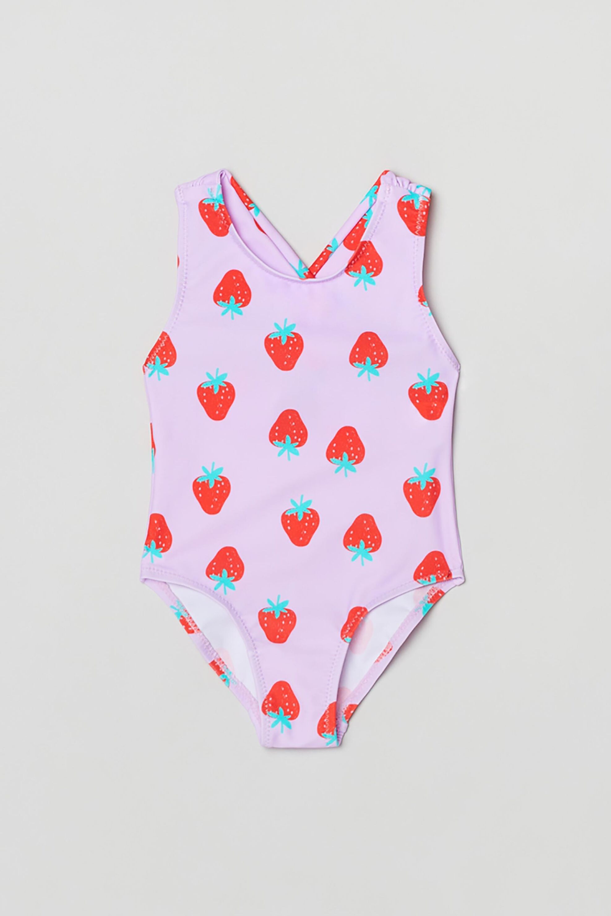 OVS KIDS OVS βρεφικό μαγιό ολόσωμο με φραούλες - 001753749 Ροζ