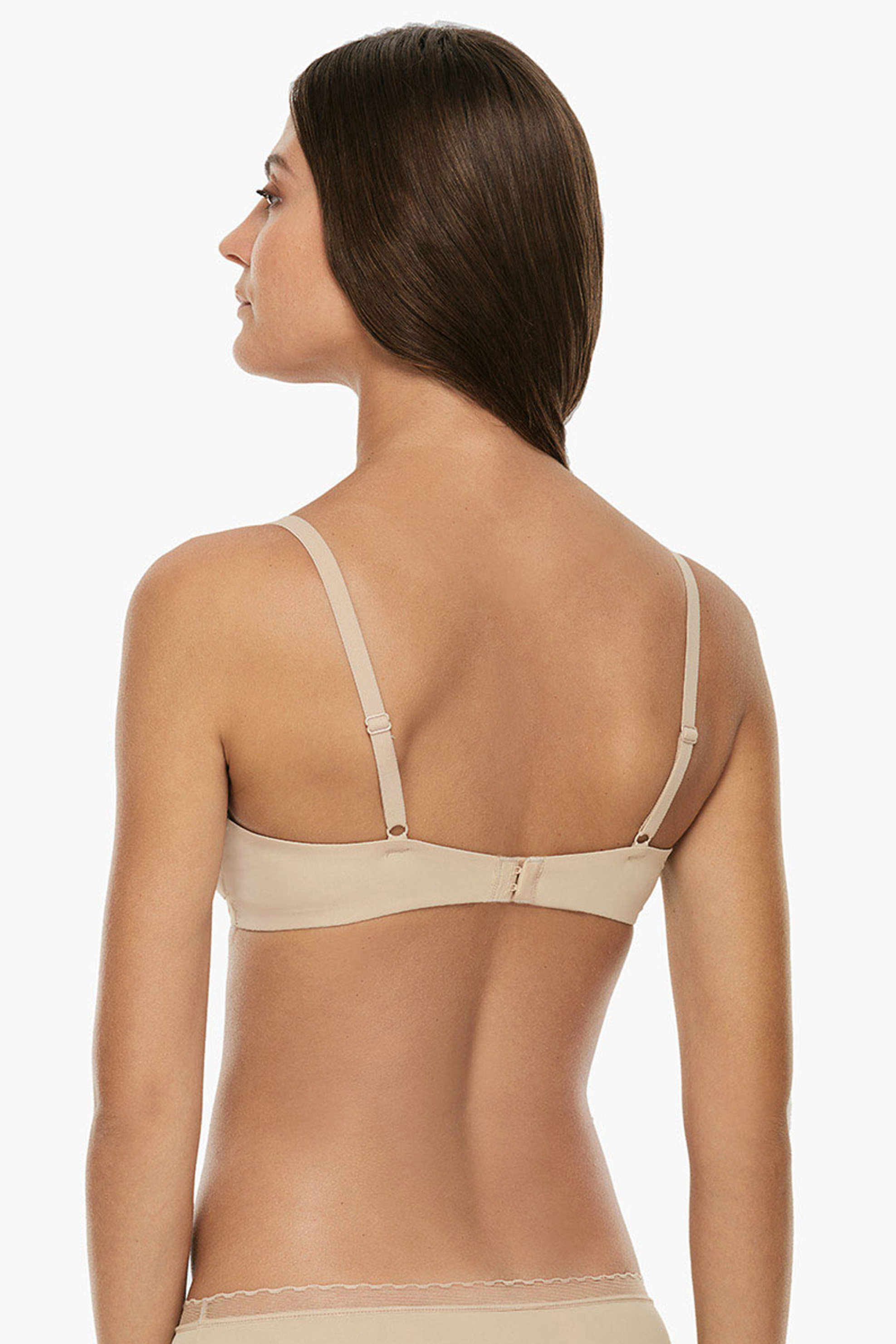 LOVABLE Lovable γυναικείο σουτιέν με διαφάνεια "My Daily Comfort" cup C - LOV-L027OC Nude - 2