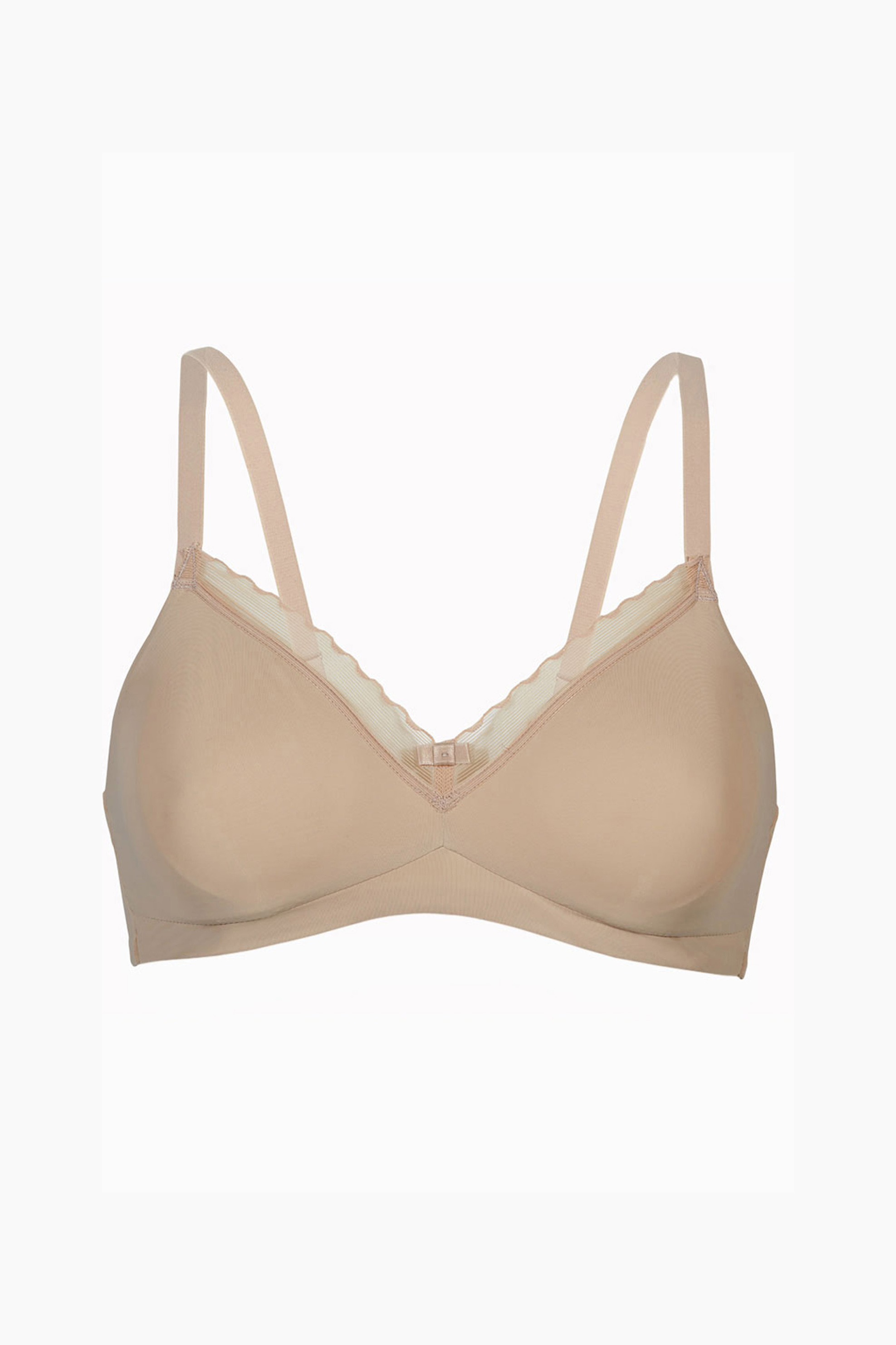 LOVABLE Lovable γυναικείο σουτιέν με διαφάνεια "My Daily Comfort" cup C - LOV-L027OC Nude - 3