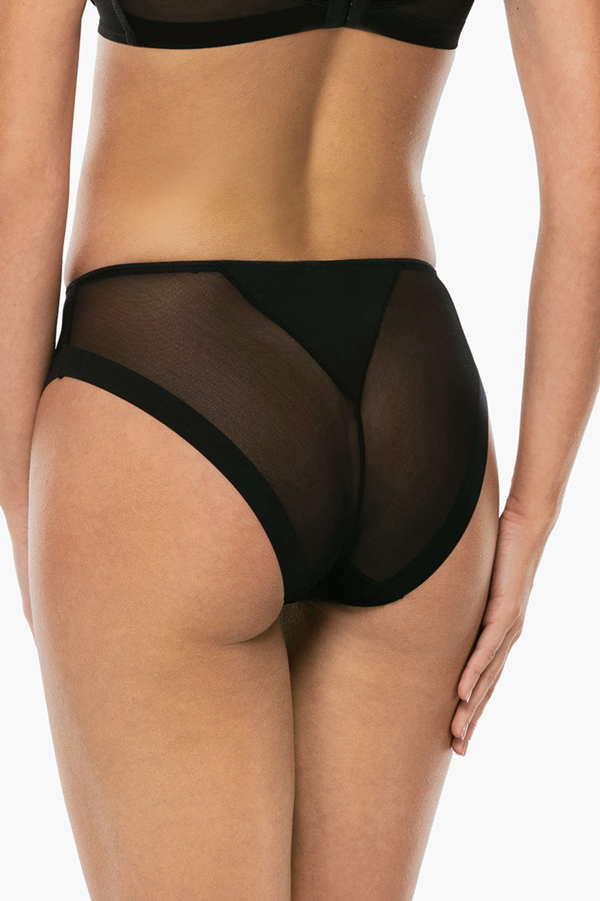 Lovable γυναικείο σλιπ με τούλι ''Invisible Ultralight'' - LOV-10251 Μαύρο φωτογραφία