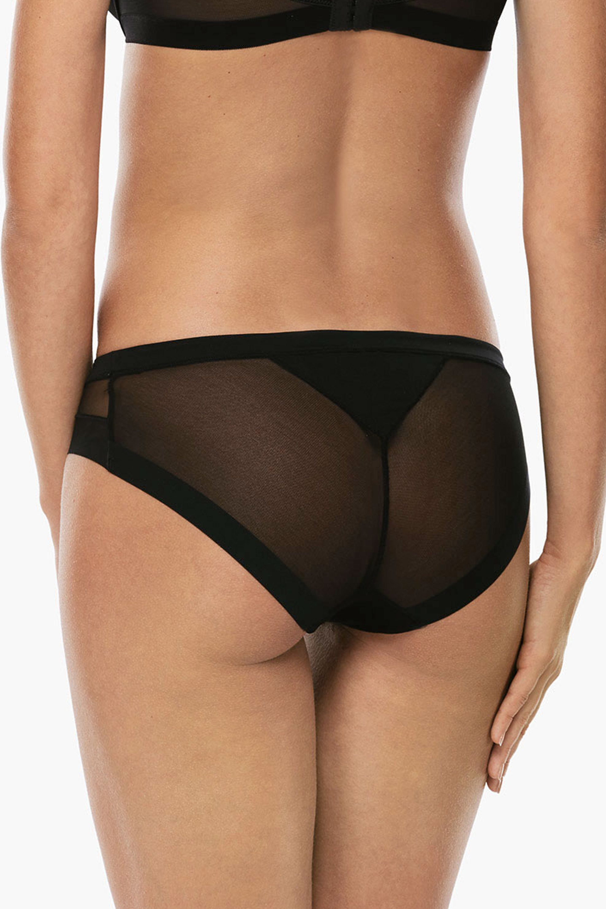 Lovable γυναικείο σλιπ με τούλι ''Ultralight'' - LOV-10231 Μαύρο φωτογραφία