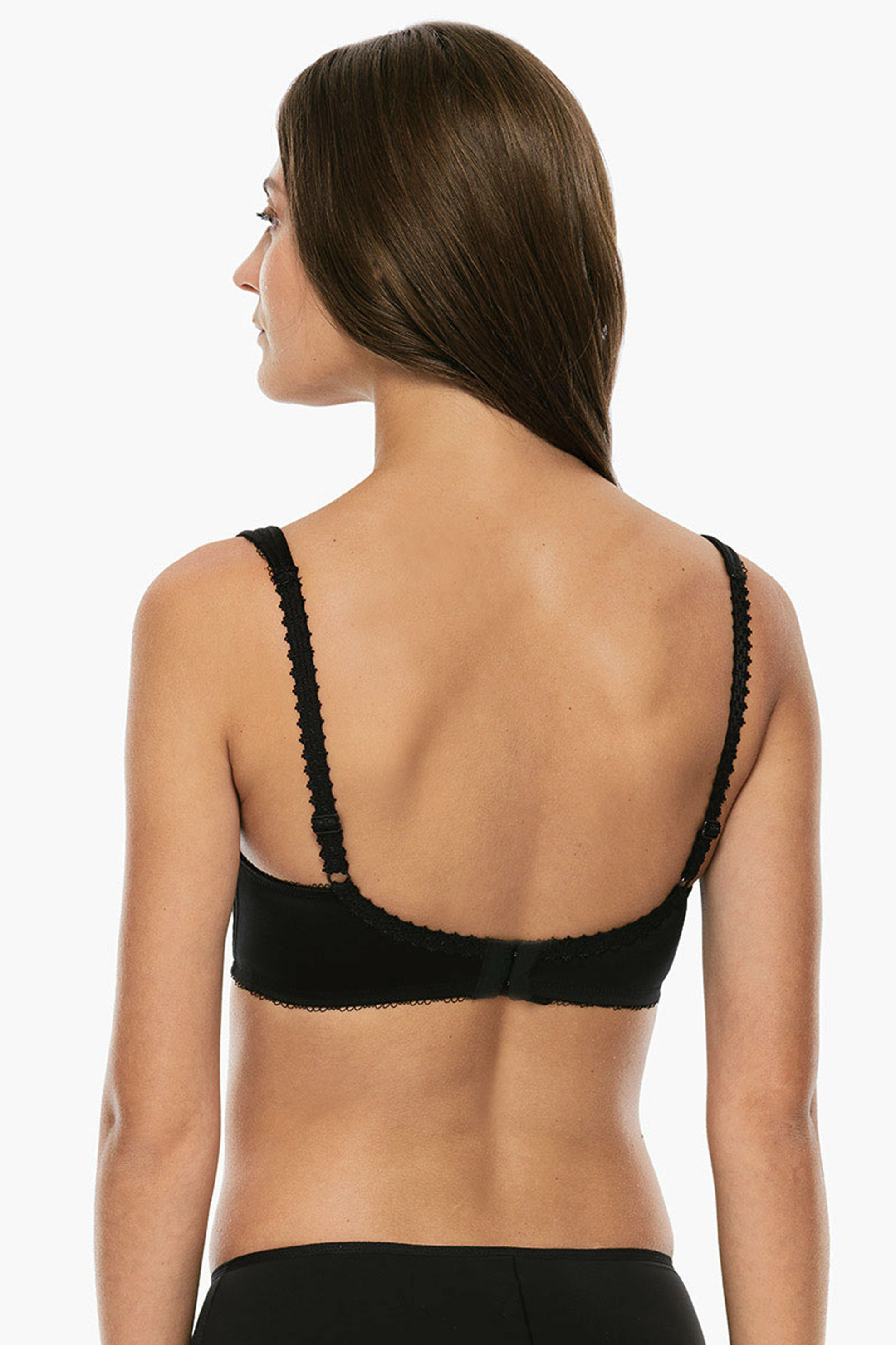 Lovable γυναικείο σουτιέν με δαντέλα ''Exuberance'' cup D - LOV-14078D Μαύρο φωτογραφία