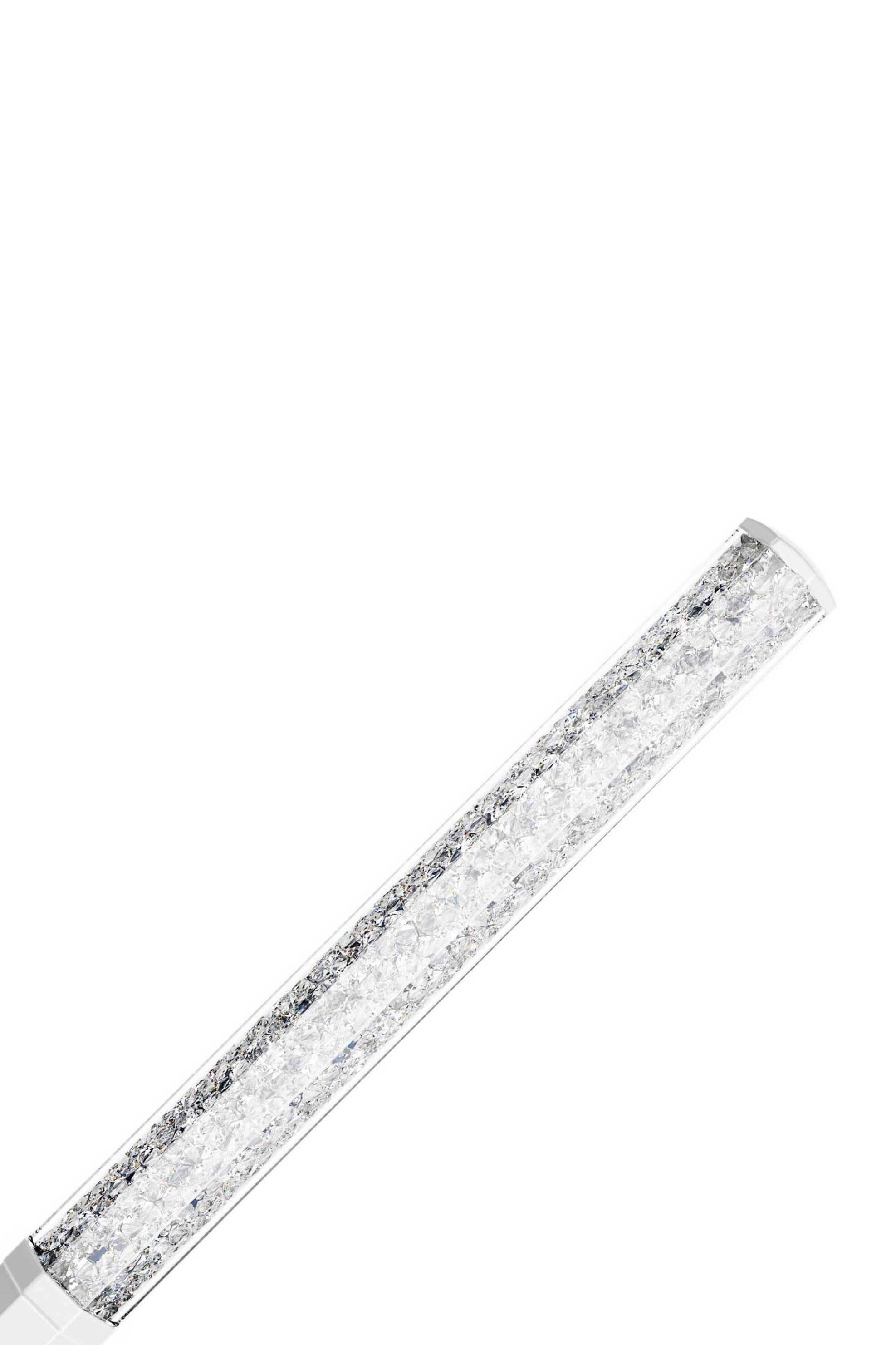 Swarovski στυλό οκταγωνικό σχήμα, λευκό, λευκό λακαρισμένο "Crystalline" - 5670198 φωτογραφία