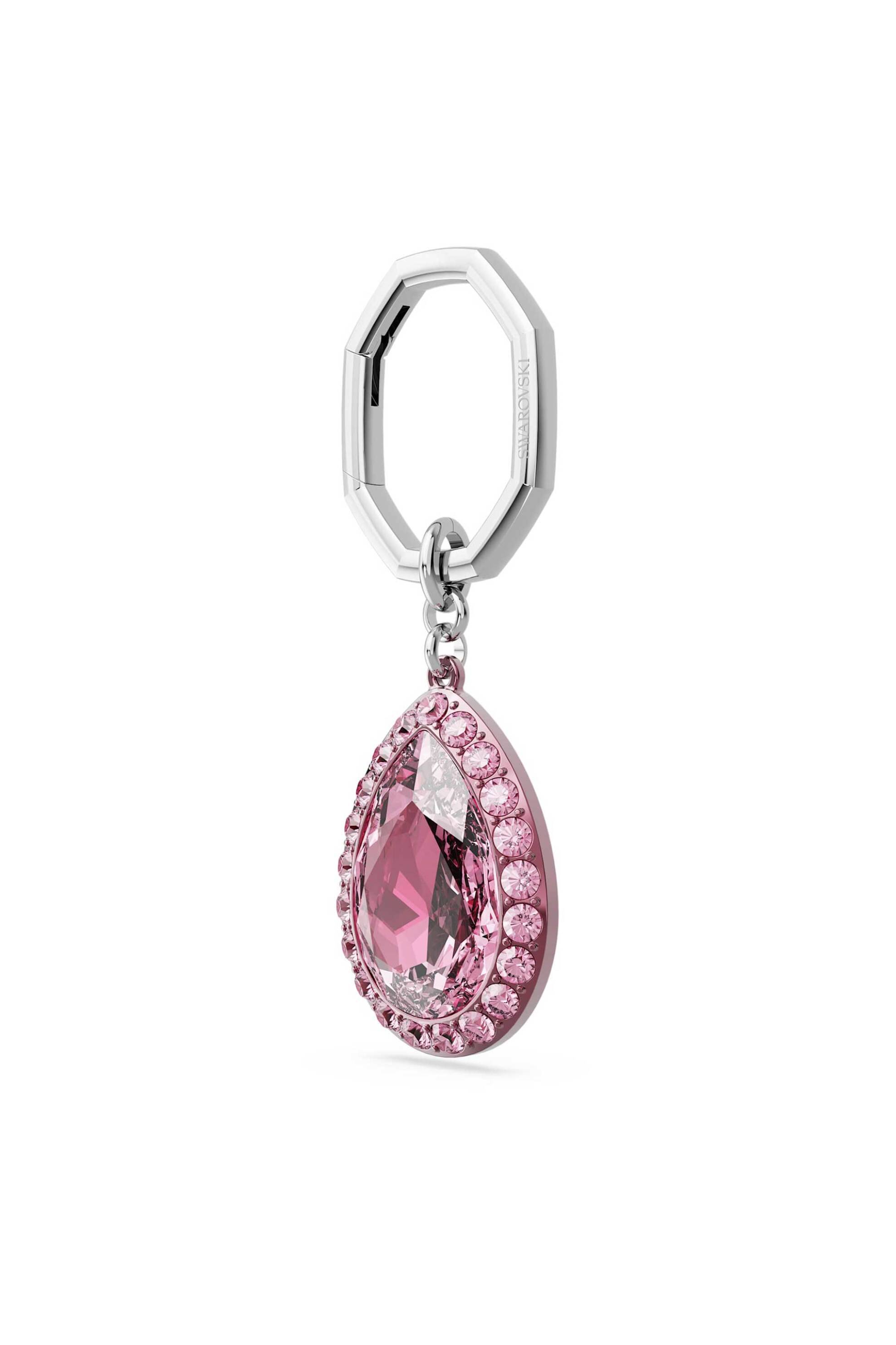 Swarovski γυναικείο μπρελόκ κοπή pear, ροζ - 5666646 φωτογραφία