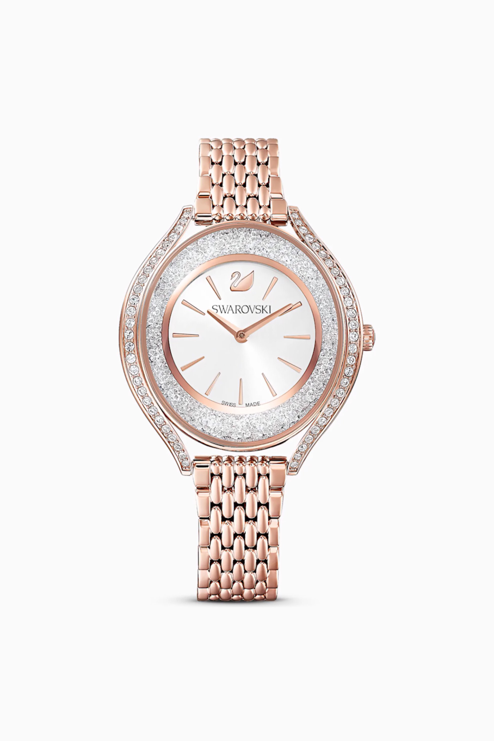 SWAROVSKI Swarovski Crystalline Aura Watch, Metal Bracelet, Rose gold tone, Rose-gold tone PVD - 5519459