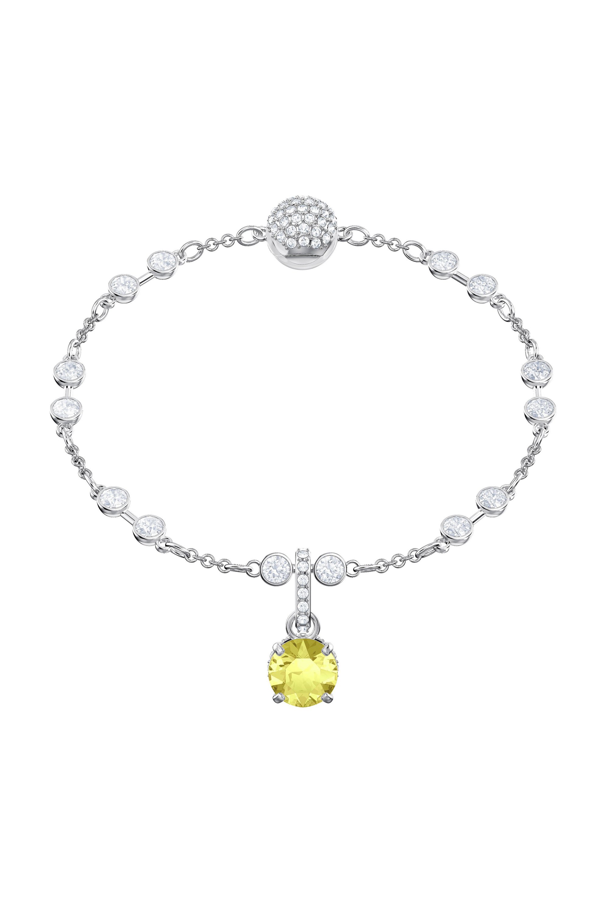 Swarovski Remix Collection Charm, November, Rhodium plating - 5437326 Κίτρινο