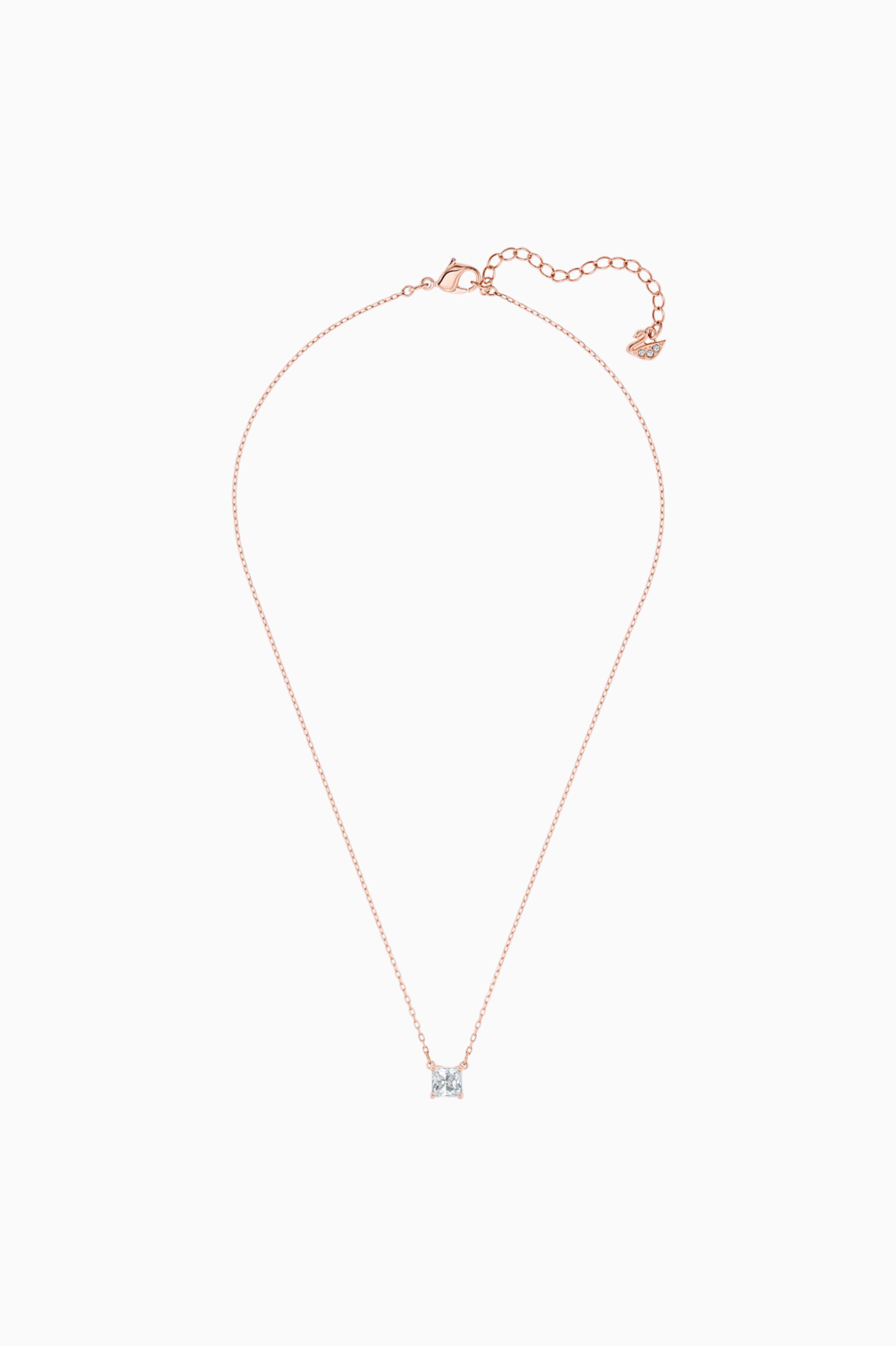  Swarovski Attract Necklace, White, Rose-gold tone plated - 5510698 2025