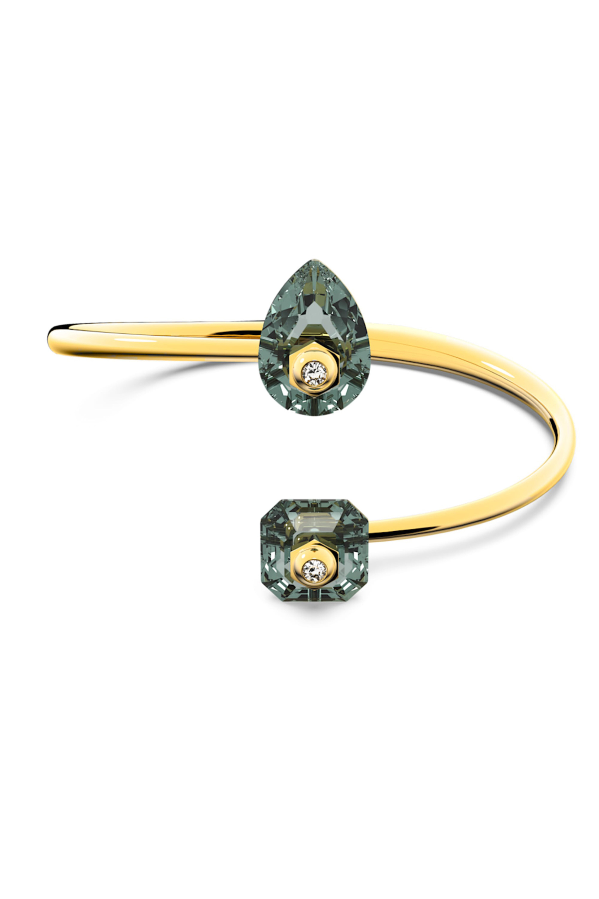 Swarovski Numina Bangle Gray, Gold-Tone Plated - 5620753