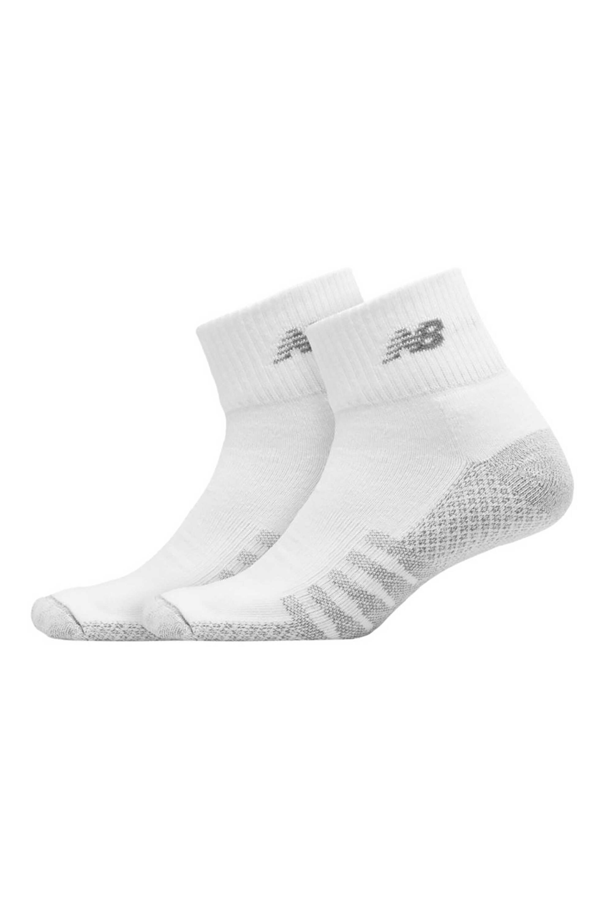 Άνδρας > ΡΟΥΧΑ > Κάλτσες > Κοντές Κάλτσες New Balance unisex σετ κάλτσες με logo print "Coolmax Quarter" (2 τεμάχια) - LAS70332 Λευκό