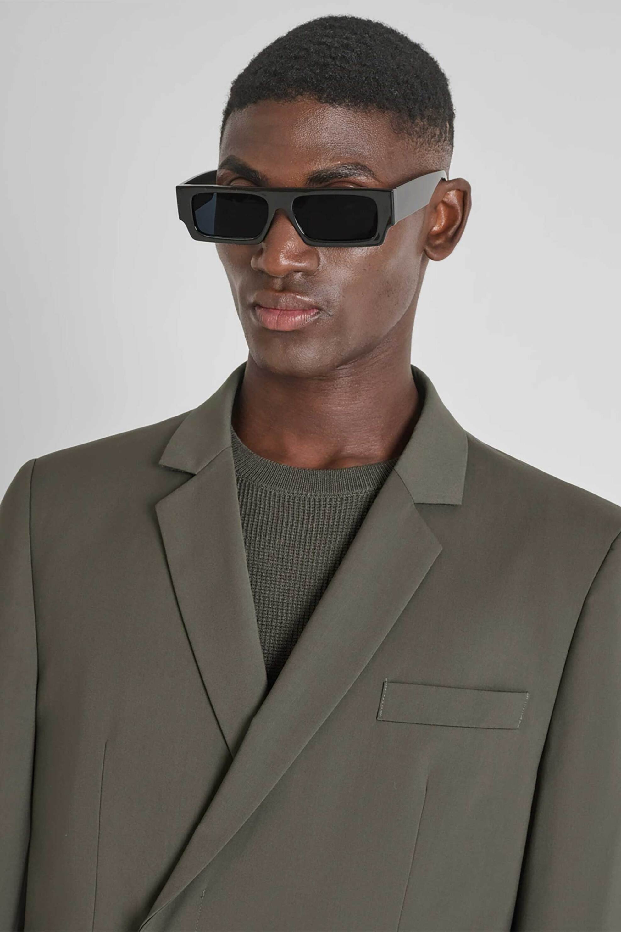 Antony Morato ανδρικό σακάκι μονόχρωμο Regular Fit "Alan" - JA00490FA600263 Χακί φωτογραφία