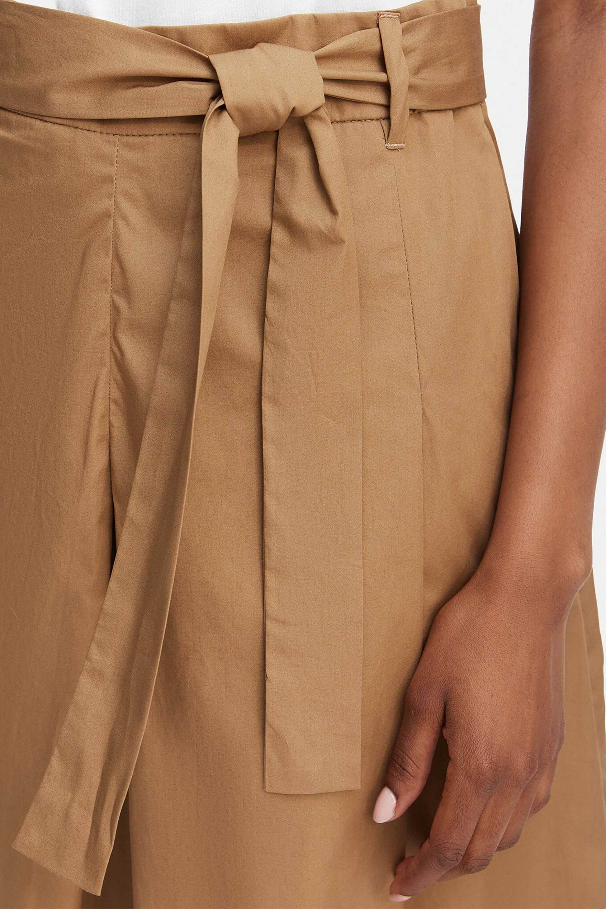 Emme By Marella Γυναικείο Φόρεμα με Ζώνη Tubo - 2615221112200 Καμηλό