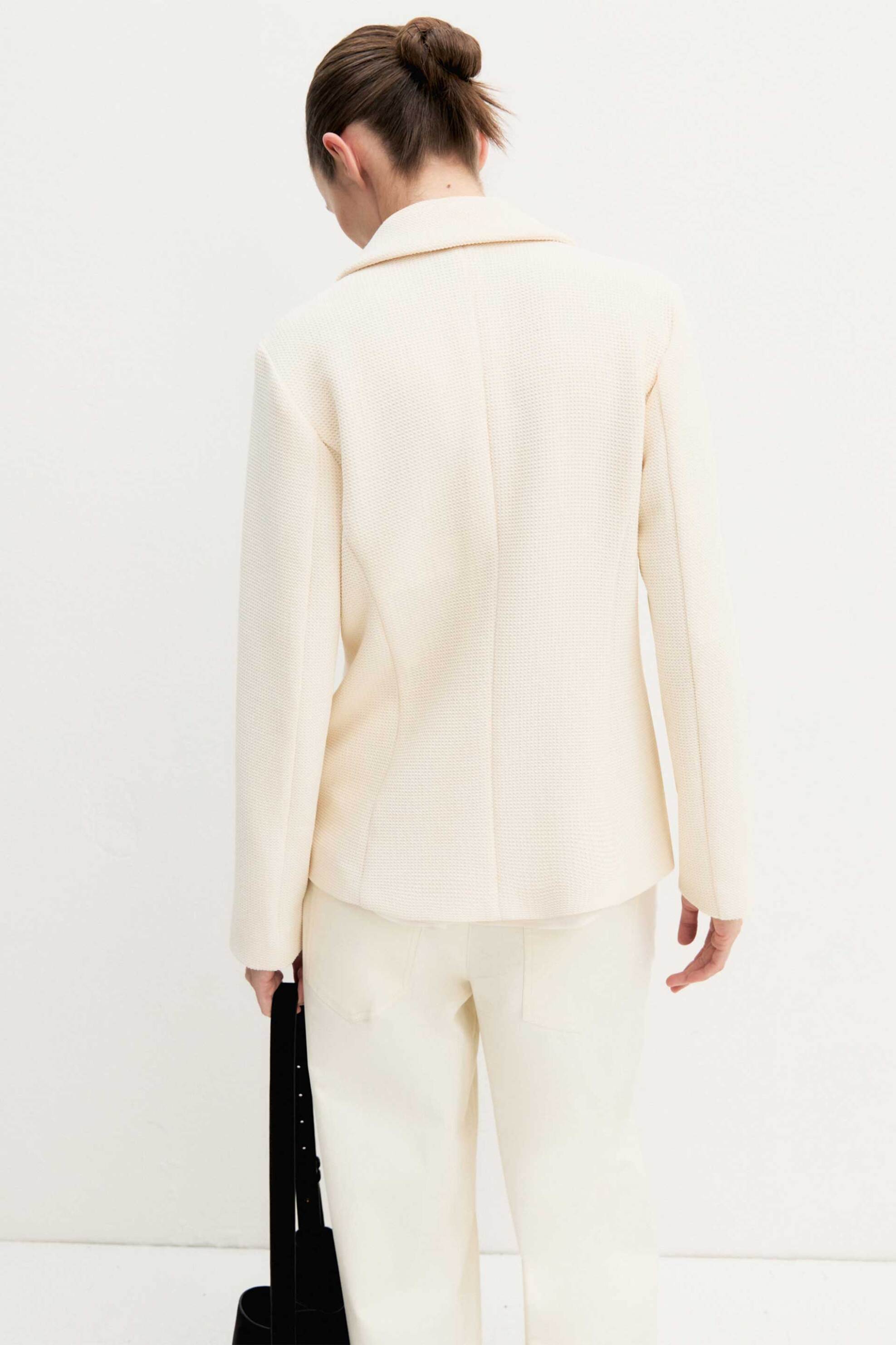 EMME Emme by Marella γυναικείο σακάκι "Emmaris" - 2625046101200 Εκρού - 4