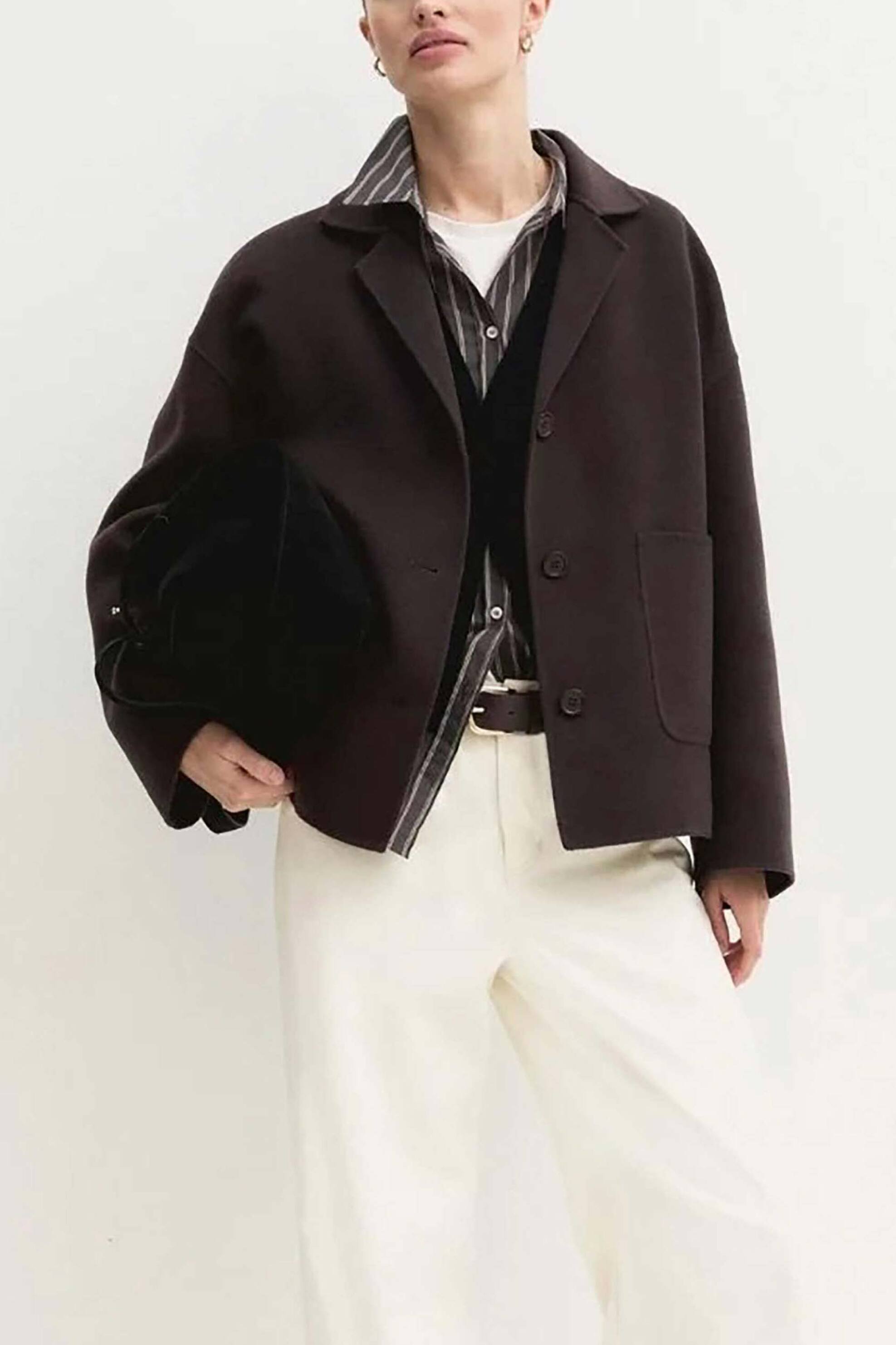Emme by Marella γυναικείο jacket μονόχρωμο 