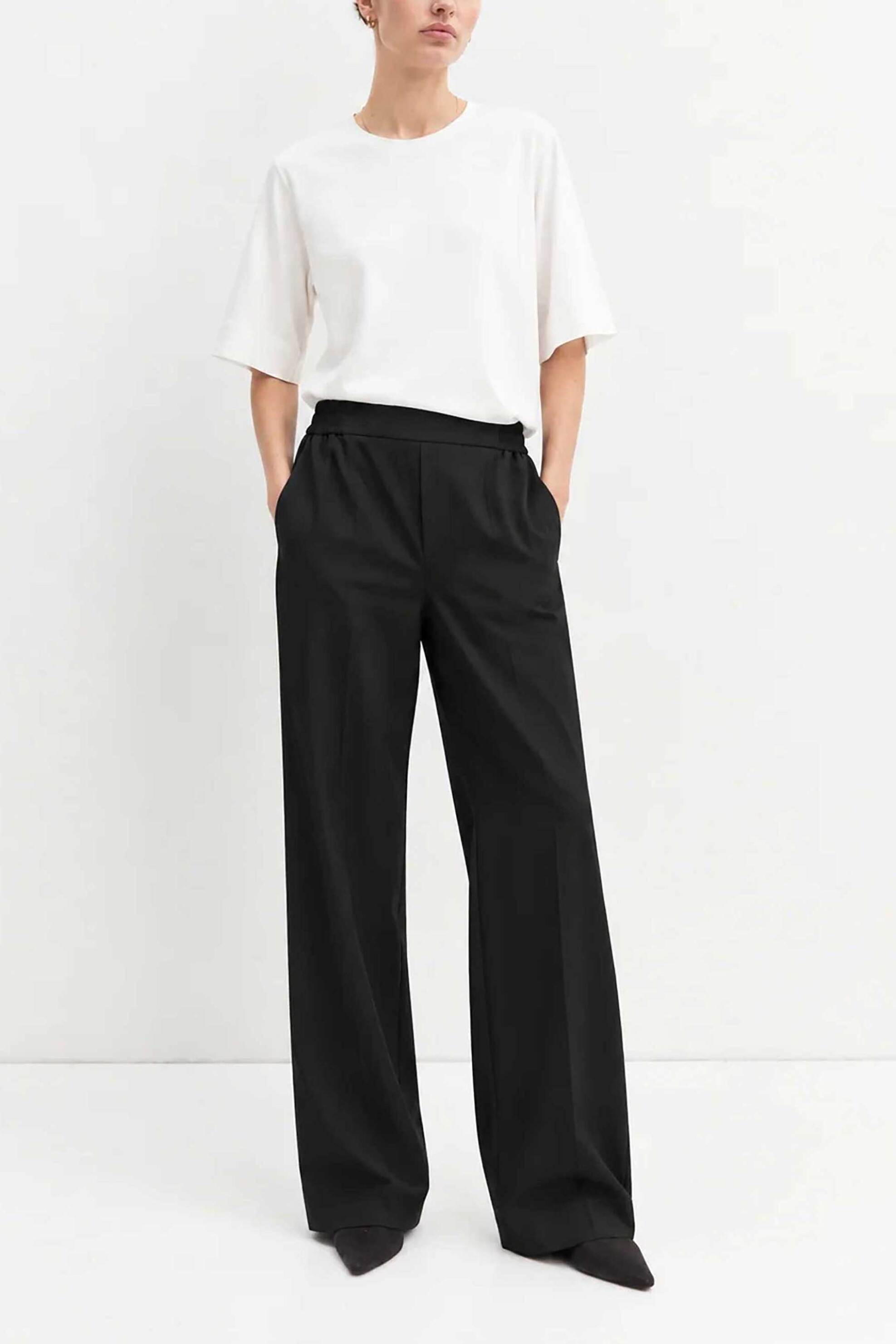 Emme by Marella γυναικείο παντελόνι Straight Leg 