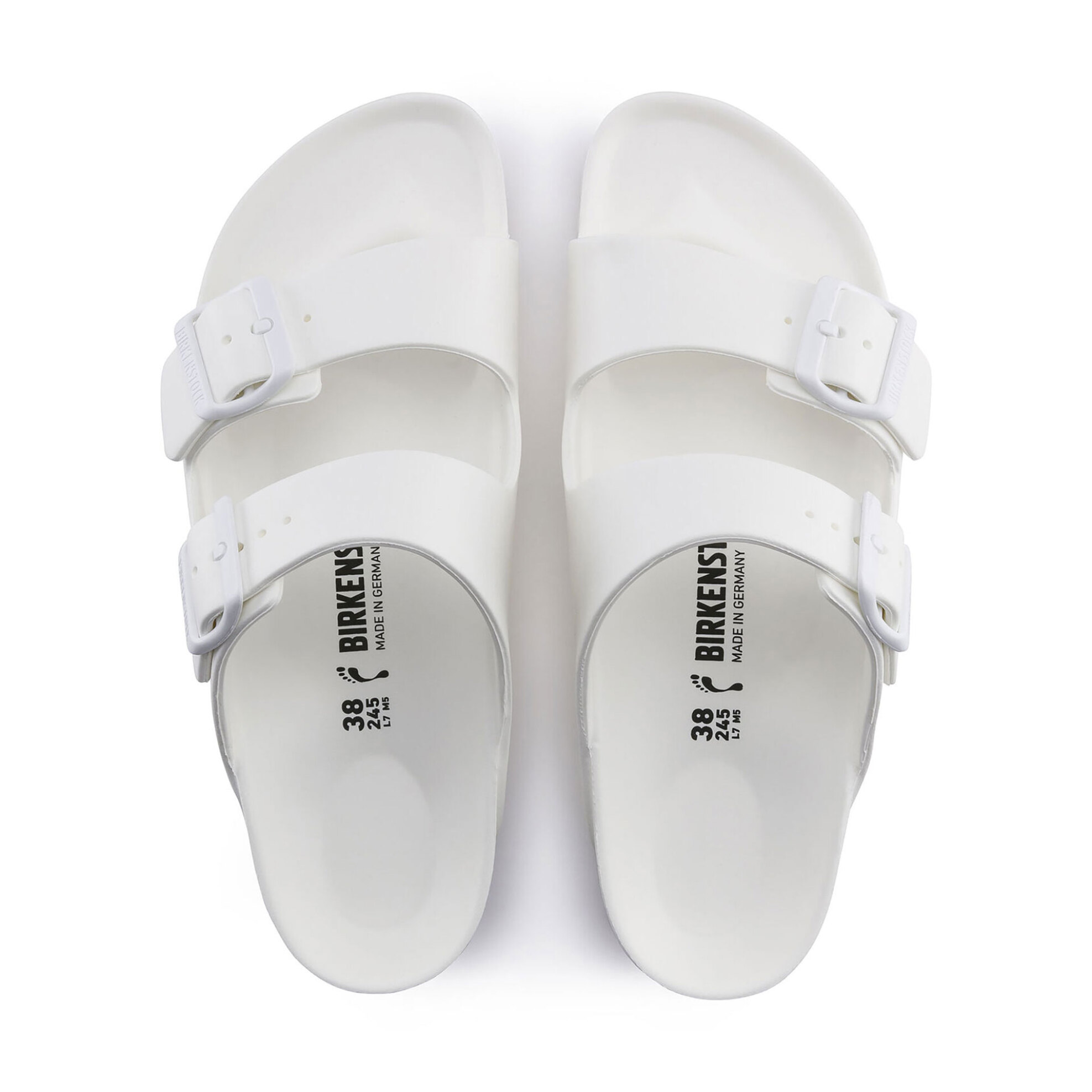BIRKENSTOCK Birkenstock unisex σανδάλια "Arizona" - 129443003541 Λευκό - 3