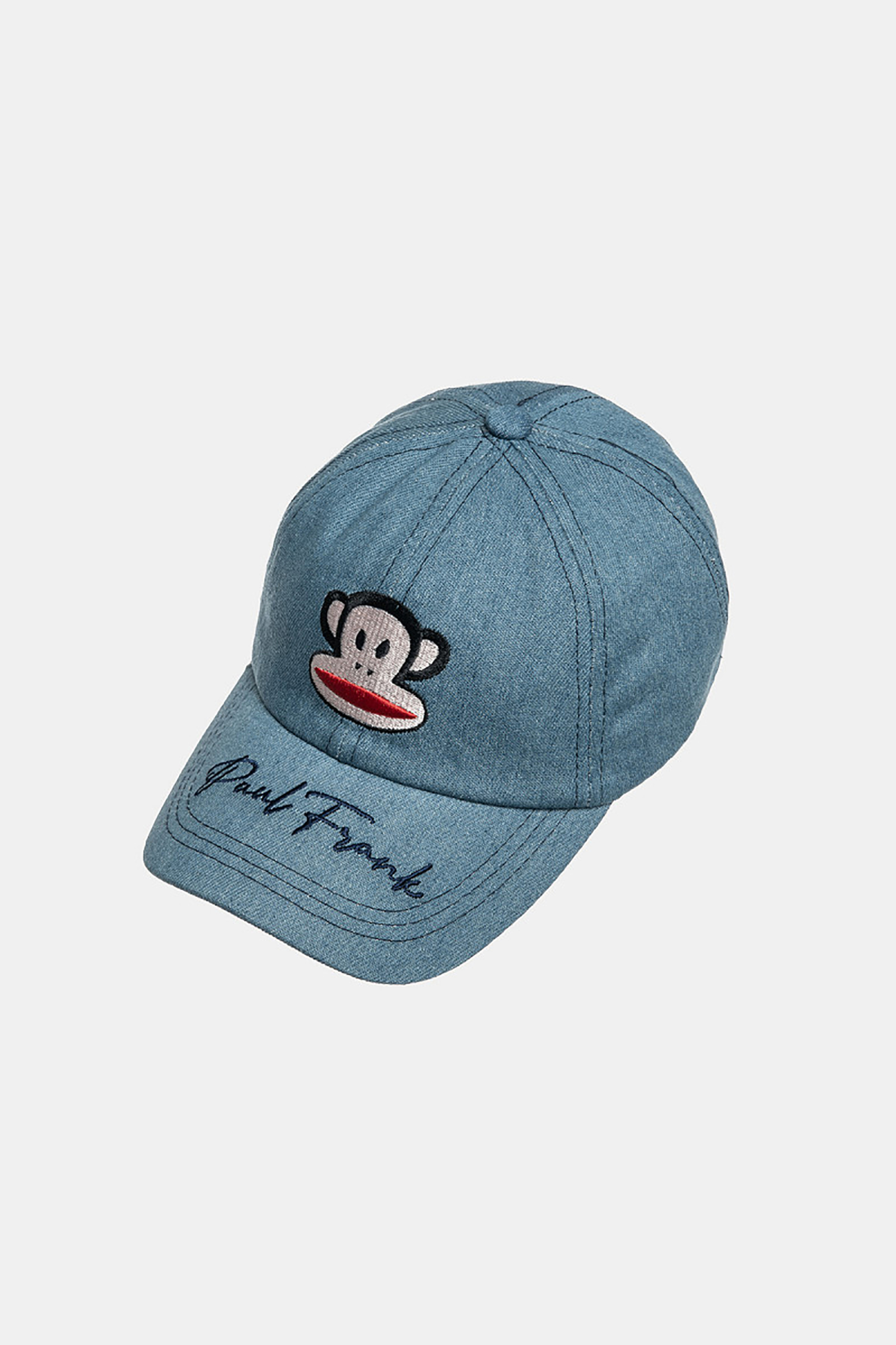 Alouette παιδικό καπέλο denim με κέντημα "Paul Frank" - 00190357 Denim Blue