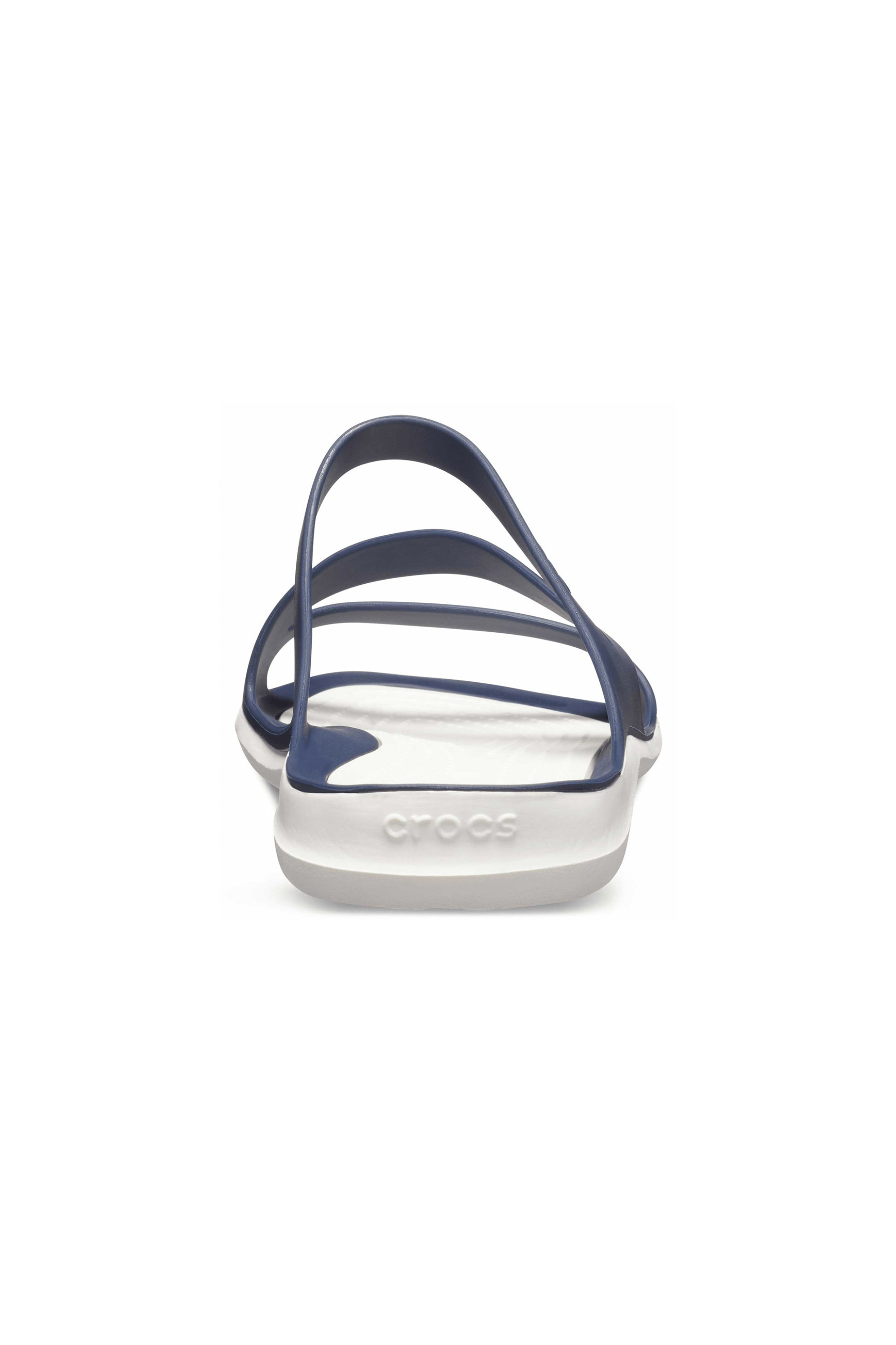 Crocs Γυναικείες Σαγιονάρες με Λεπτά Λουράκια Swiftwater - E61012 Μπλε Σκούρο