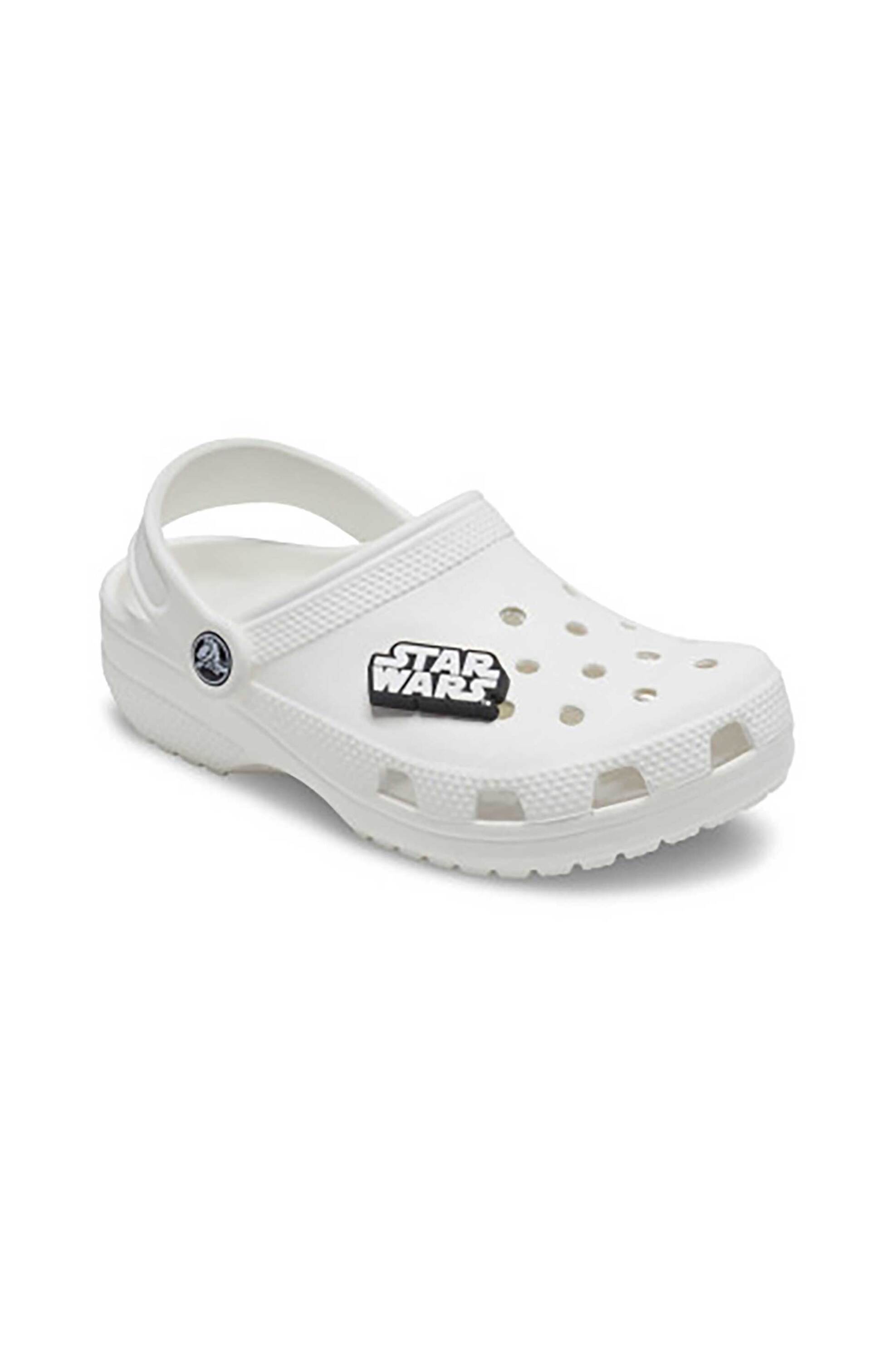 Crocs διακοσμητικό charm Jibbitz™για clogs "Star Wars Logo" - E58589 Λευκό φωτογραφία