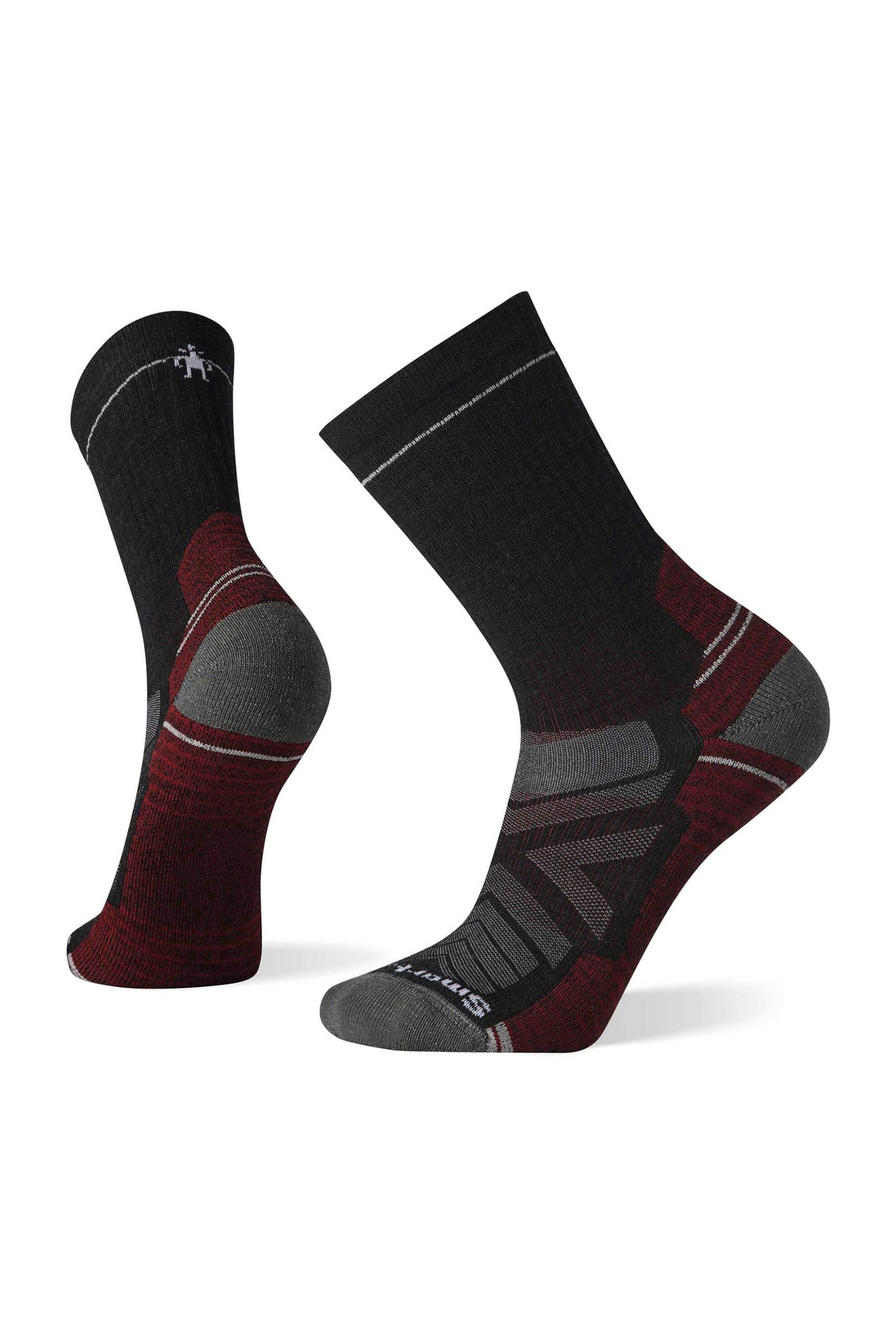 SMARTWOOL Smartwool unisex ψηλές κάλτσες "Hike Light Cushion Crew" - SW0016140031 Μαύρο