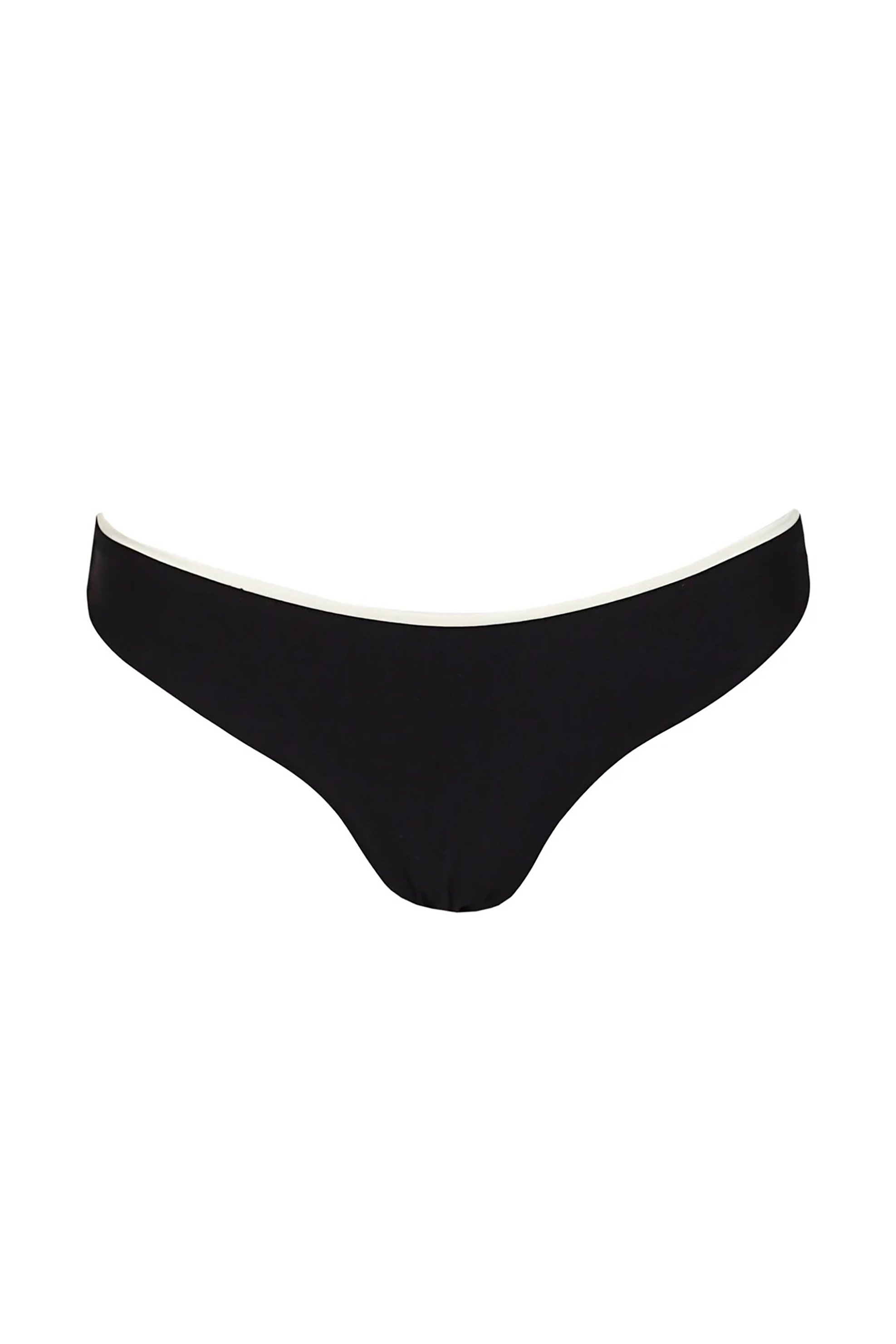 Maaji γυναικείο μαγιό μπικίνι σλιπ "Midnight Black Iconic Low Rise" - 0136539+1+2 Μαύρο φωτογραφία