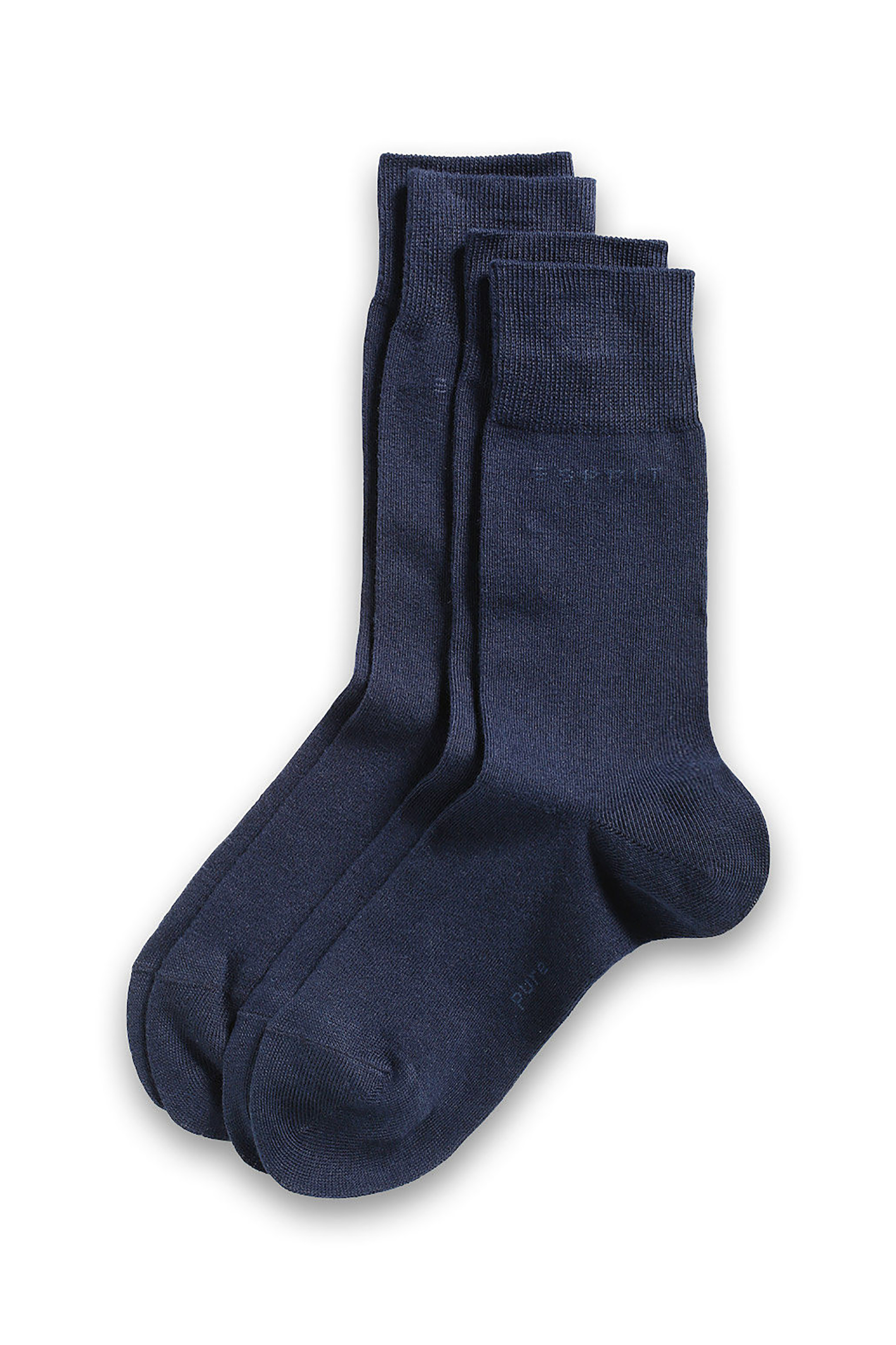 Esprit σετ ανδρικές κάλτσες με λογότυπο (2 τεμάχια) - 17811 Μπλε Marine