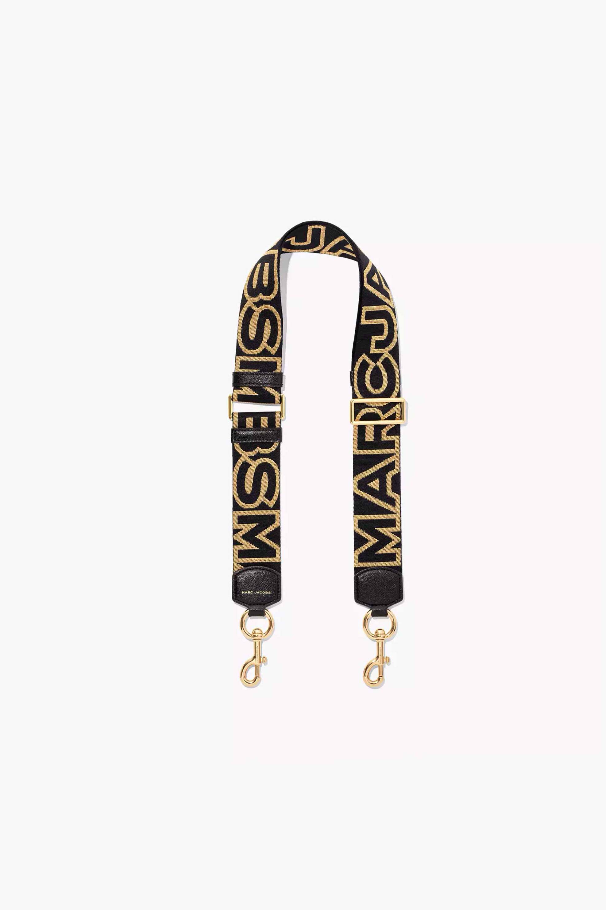 MARC JACOBS Marc Jacobs ιμάντας για τσάντα "The Outline Logo Webbing Strap" - 2S3SST001S02 Χρυσό