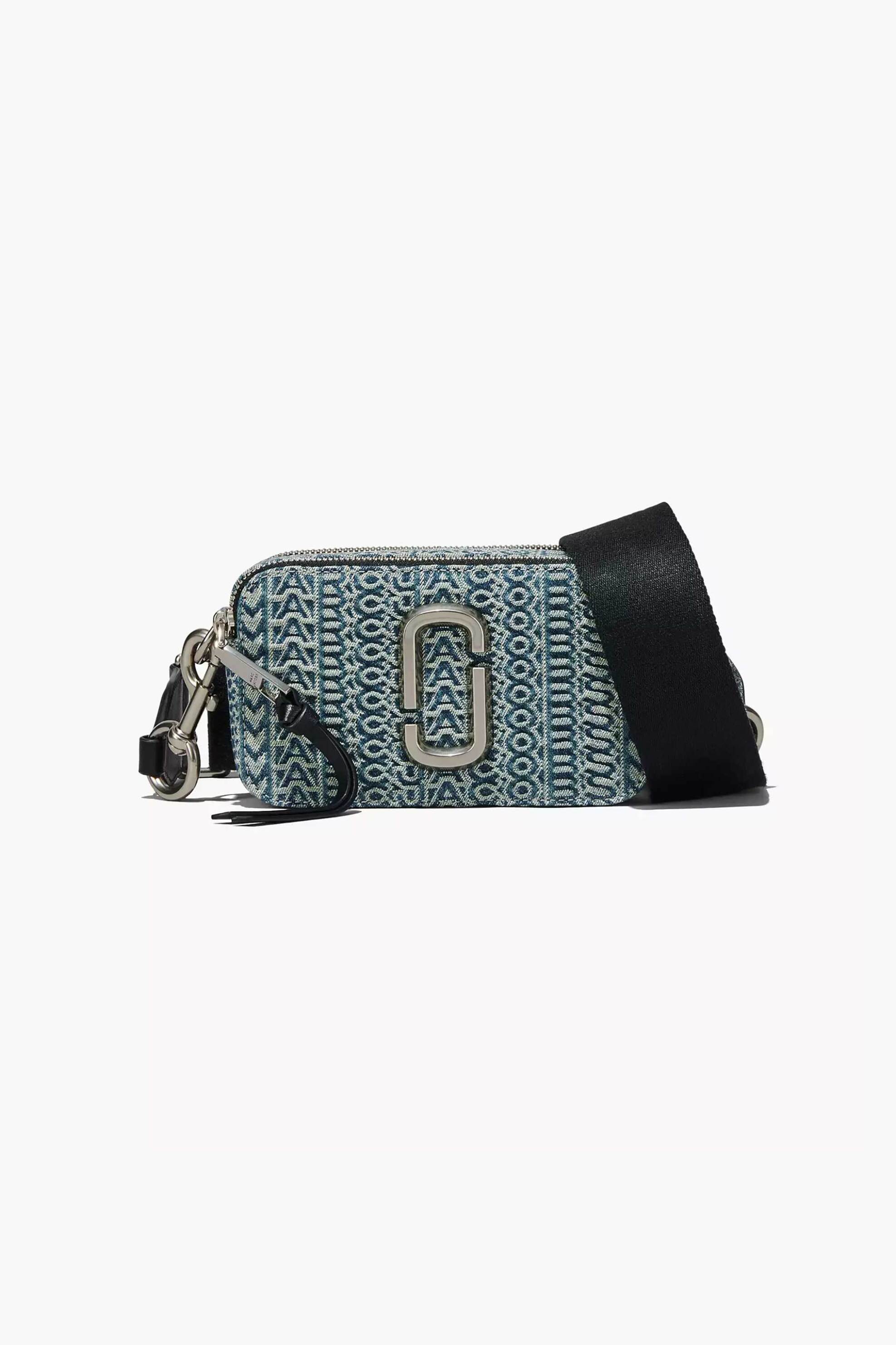 Marc Jacobs γυναικεία τσάντα crossbody denim με monogram print "The Snapshot" - 2P3HCR001H02 Πράσινο Σκούρο φωτογραφία