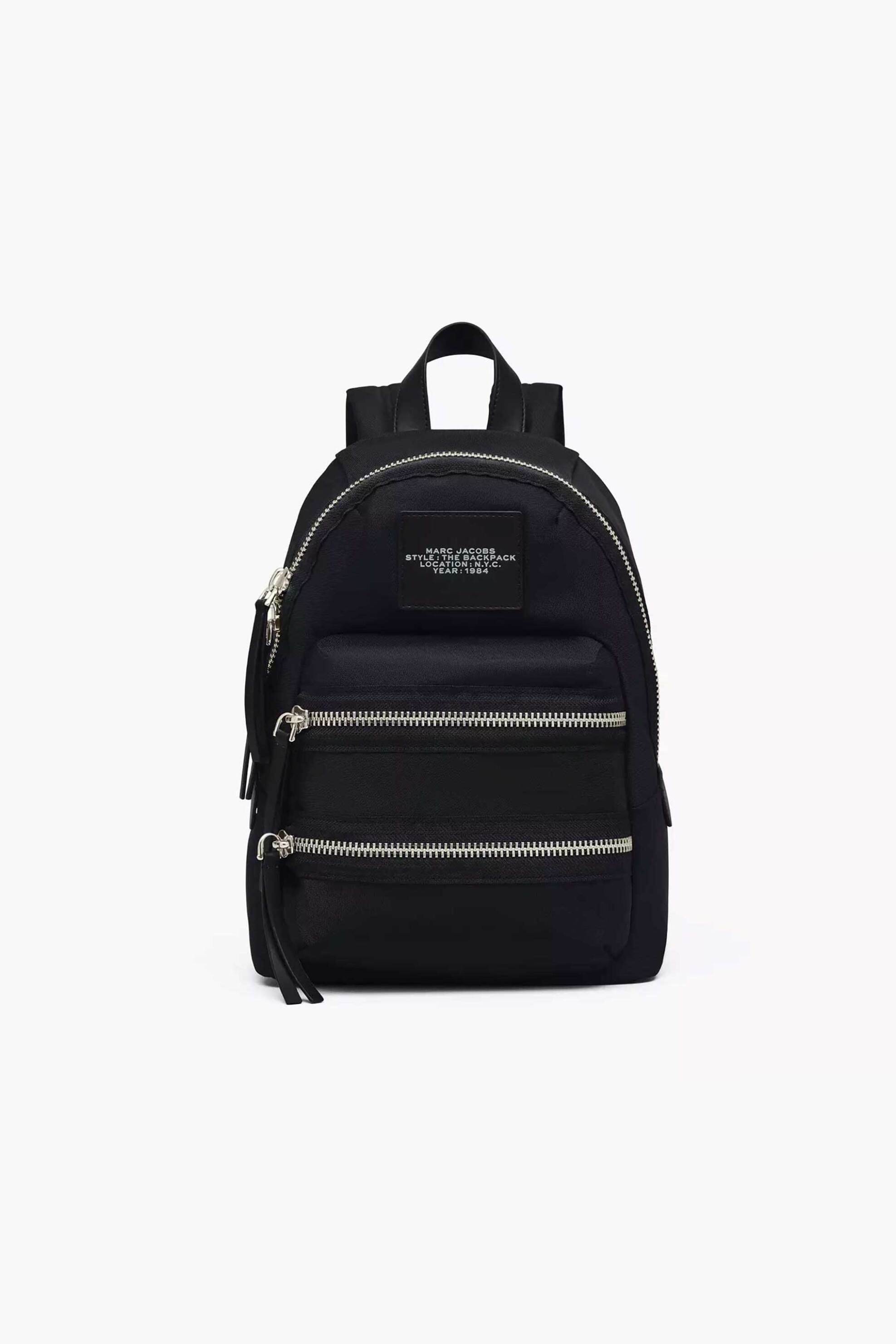 MARC JACOBS Marc Jacobs γυναικείο backpack "The Biker Nylon Medium" - 2F3HBP029H02 Μαύρο