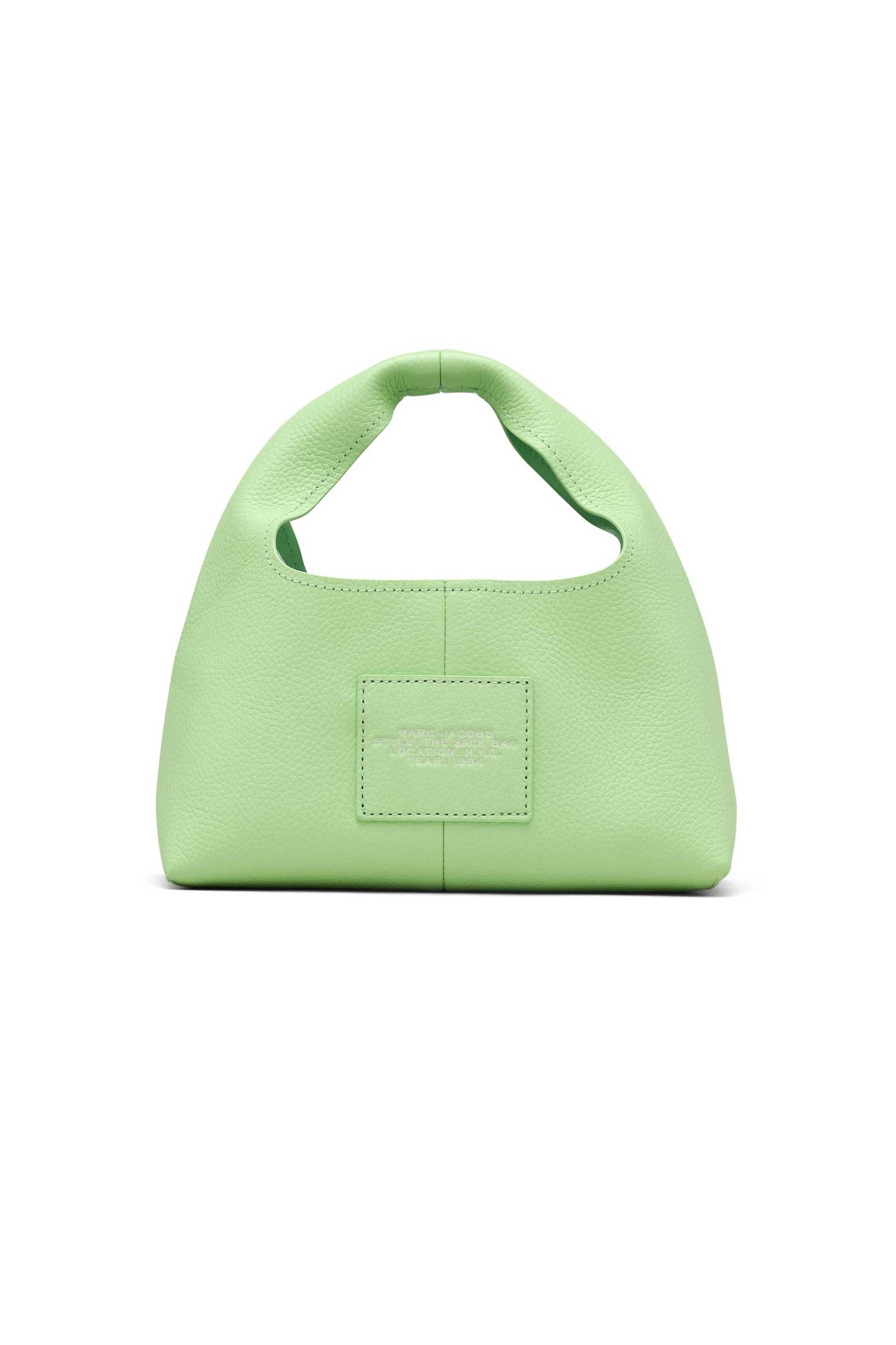 MARC JACOBS Marc Jacobs γυναικείο δερμάτινο mini bag "The Mini Sack" - 2F3HSH020H01 Βεραμάν - 3