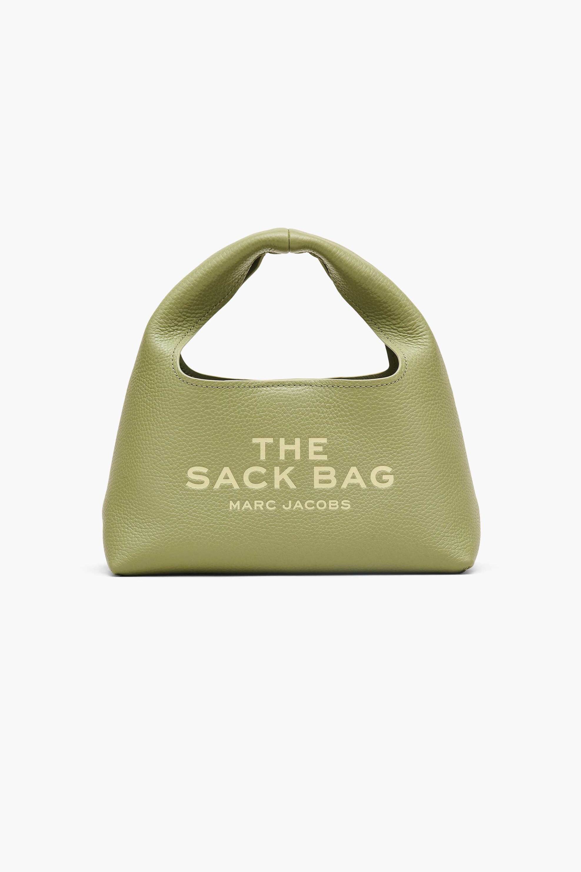 MARC JACOBS Marc Jacobs γυναικείο δερμάτινο mini bag "The Mini Sack" - 2F3HSH020H01 Λαδί