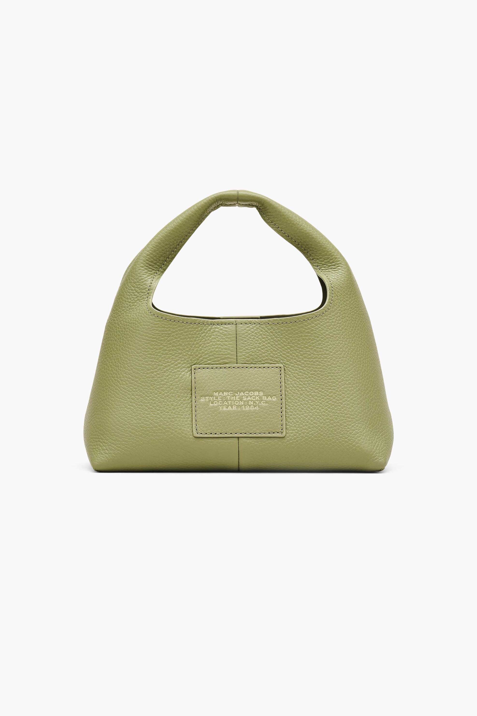 Marc Jacobs γυναικείο δερμάτινο mini bag "The Mini Sack" - 2F3HSH020H01 Λαδί φωτογραφία