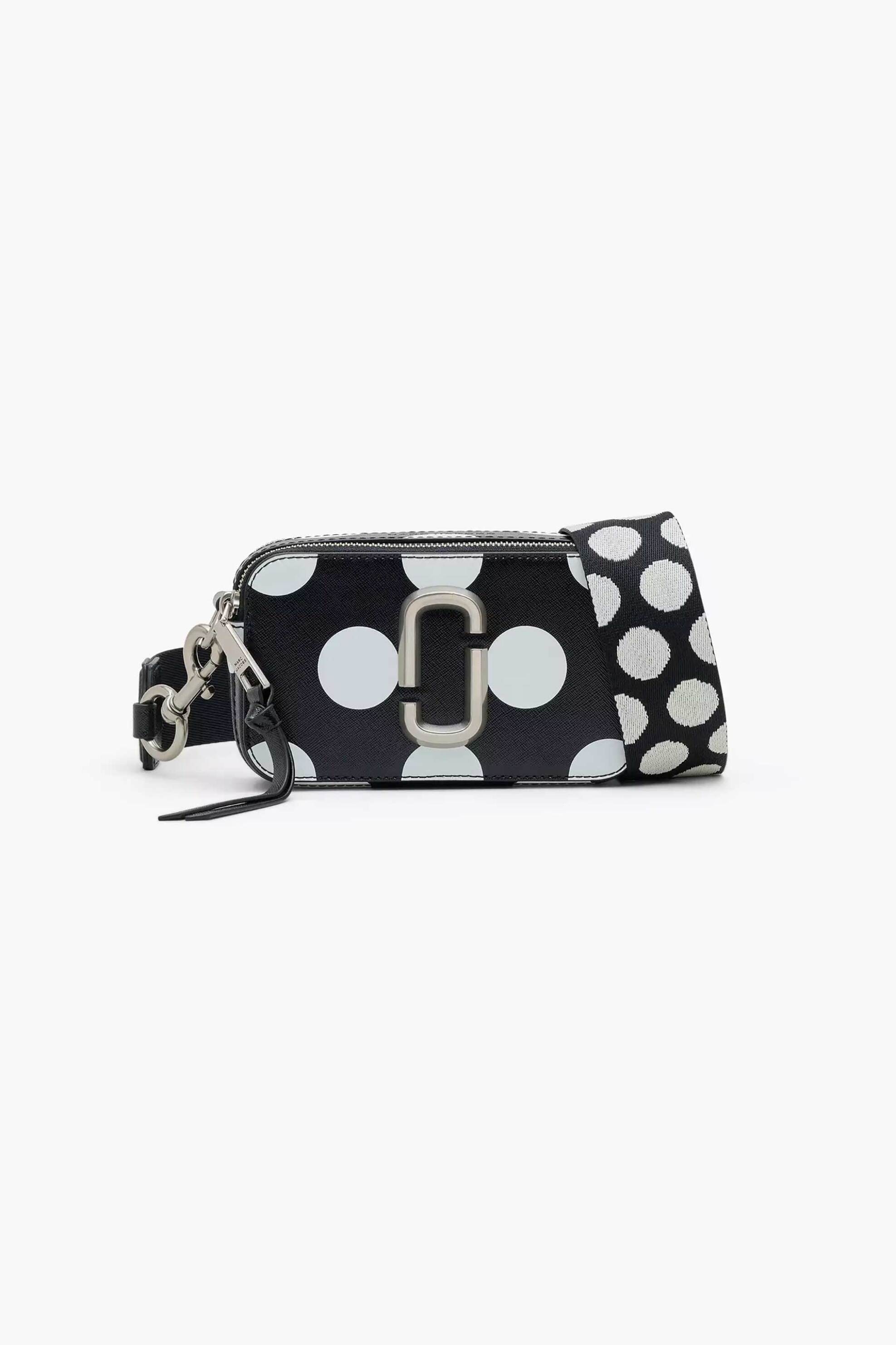 MARC JACOBS Marc Jacobs γυναικεία τσάντα crossbody με πουά print "The Spots Snapshot" - 2F3HCR069H01 Μαύρο