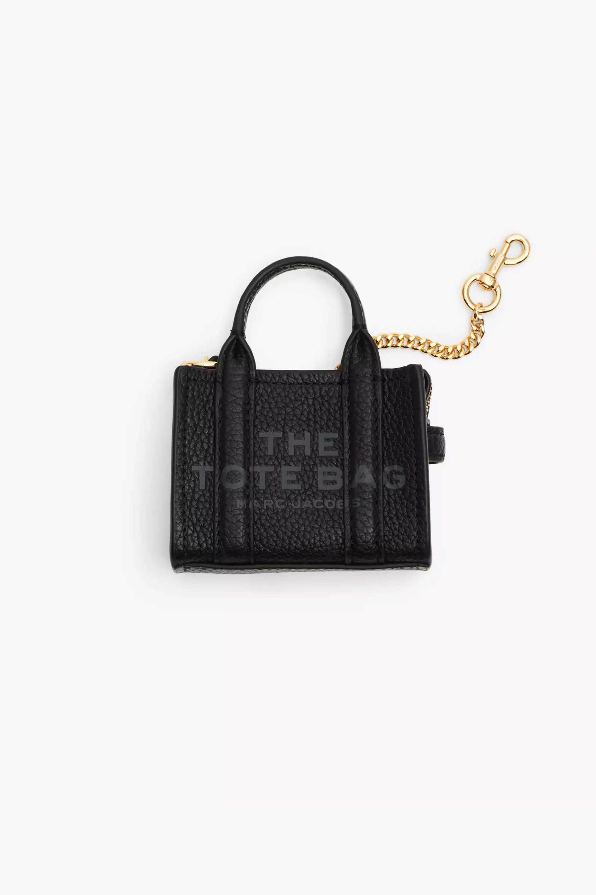 MARC JACOBS Marc Jacobs γυναικείο charm για την τσάντα "The Nano Tote Bag Charm" - 2F3SCP005S07 Μαύρο