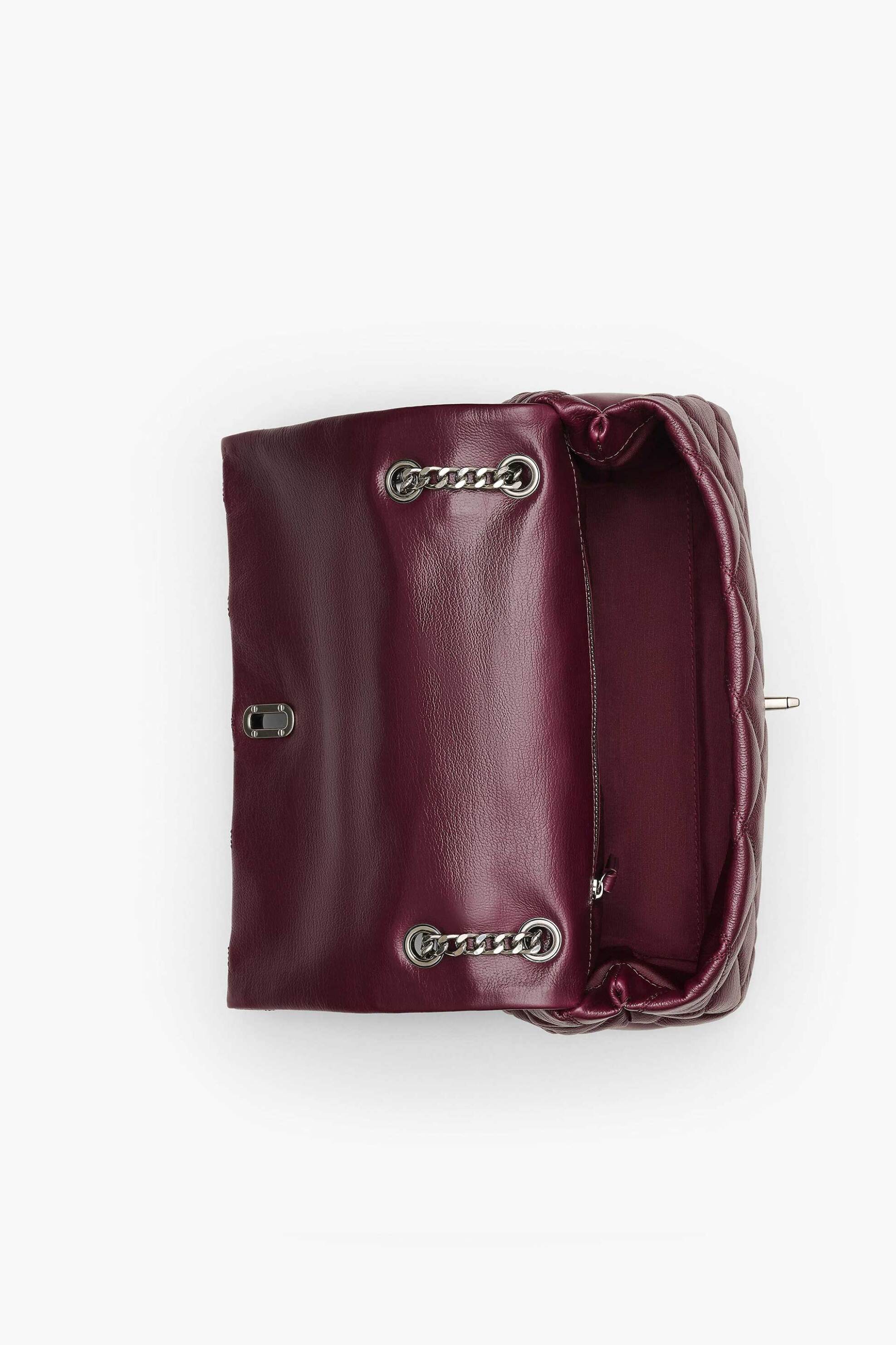MARC JACOBS Marc Jacobs γυναικεία τσάντα χειρός καπιτονέ "The Quilted Dual Convertible" - 2S5HCR007H02 Μπορντό - 4