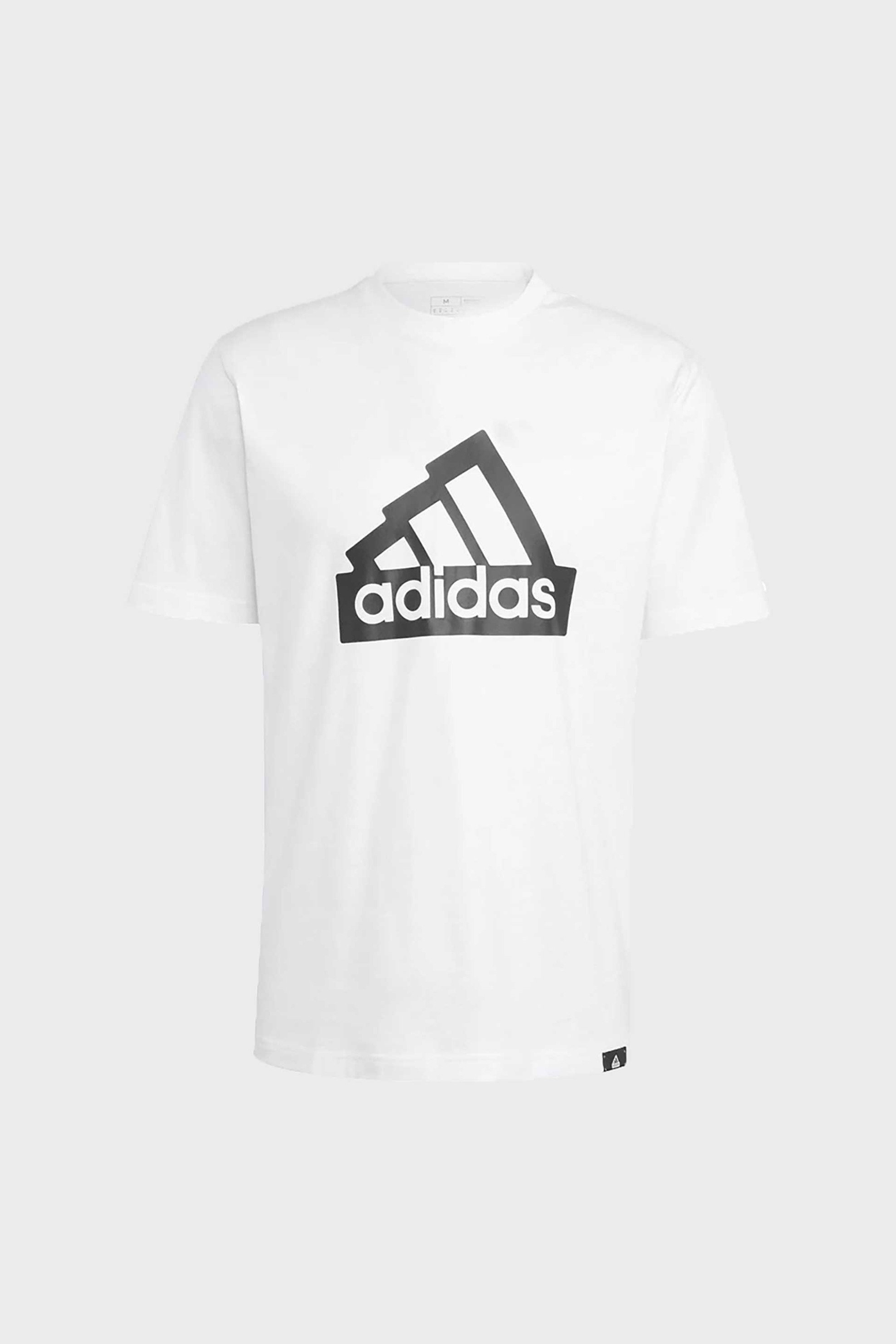 ADIDAS Adidas ανδρικό T-shirt με graphic logo print - IW2634 Λευκό