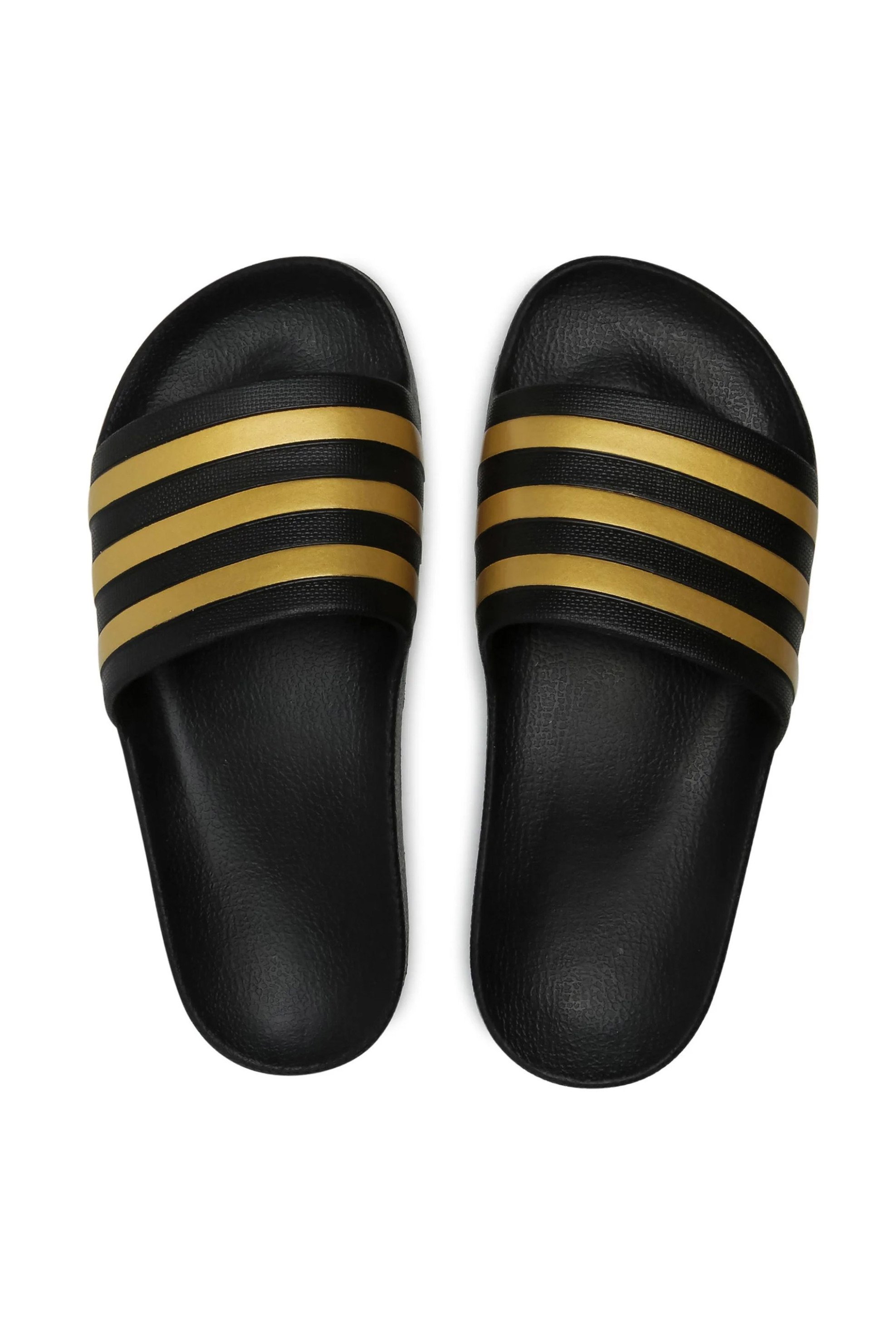 ADIDAS Adidas unisex σαγιονάρες με ανάγλυφο λογότυπο "Adilette Aqua Slides" - EG1758 Μαύρο