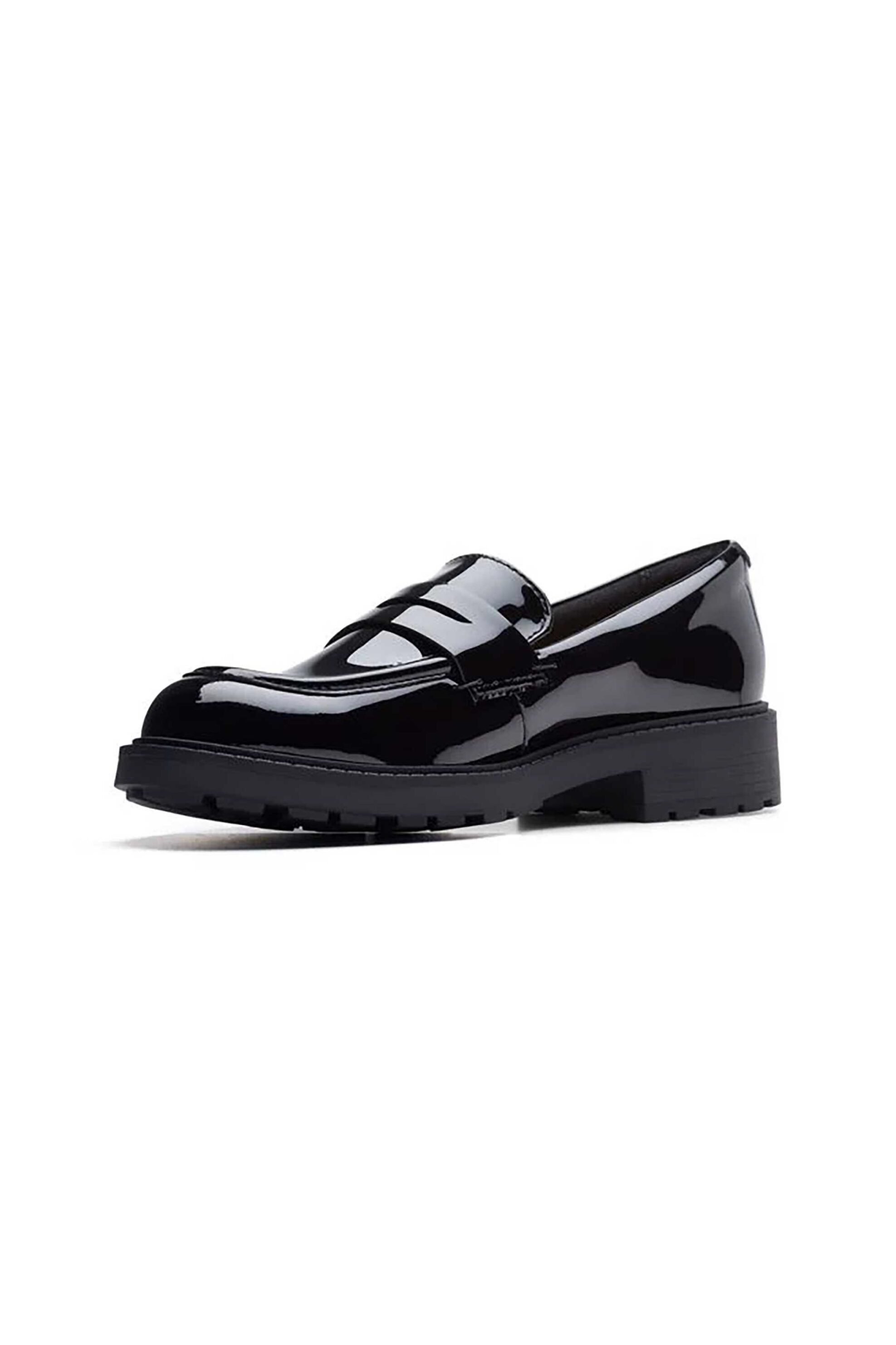 CLARKS Clarks γυναικεία μονόχρωμα loafers με όψη λουστρίνι ""Orinoco 2 Penny" - 26174787 Μαύρο - 2