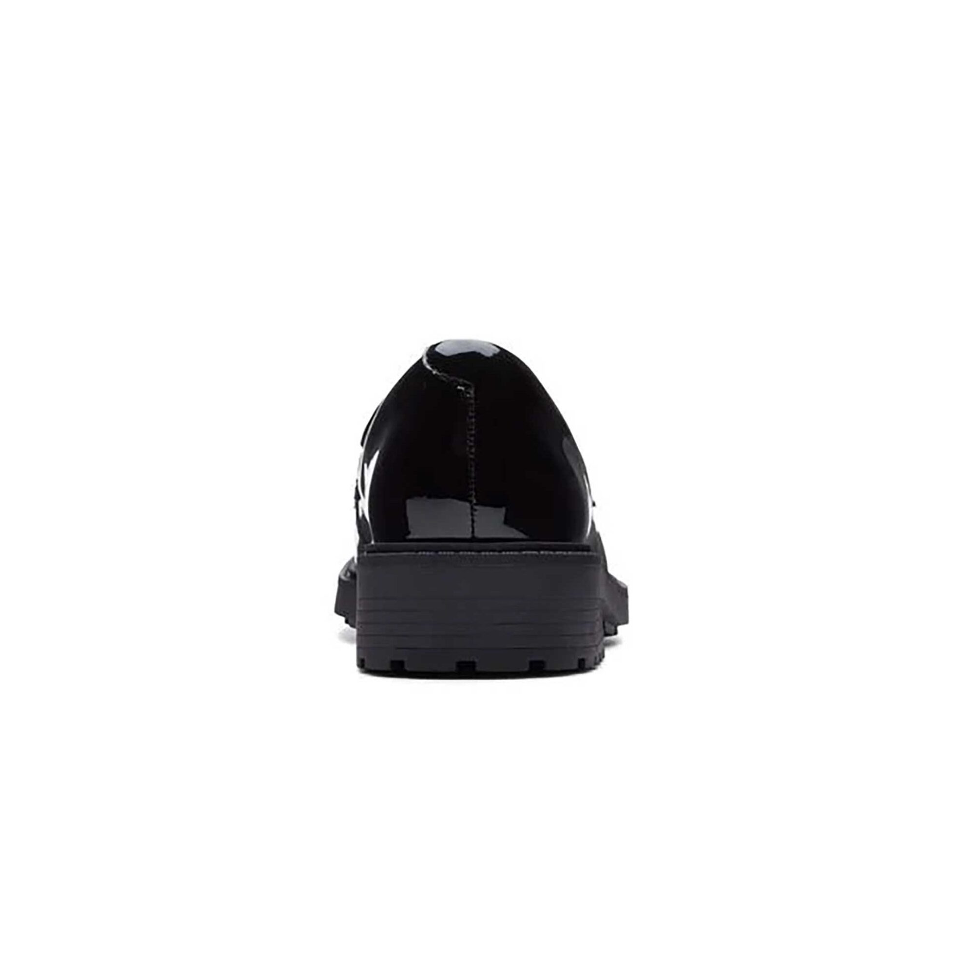 CLARKS Clarks γυναικεία μονόχρωμα loafers με όψη λουστρίνι ""Orinoco 2 Penny" - 26174787 Μαύρο - 4