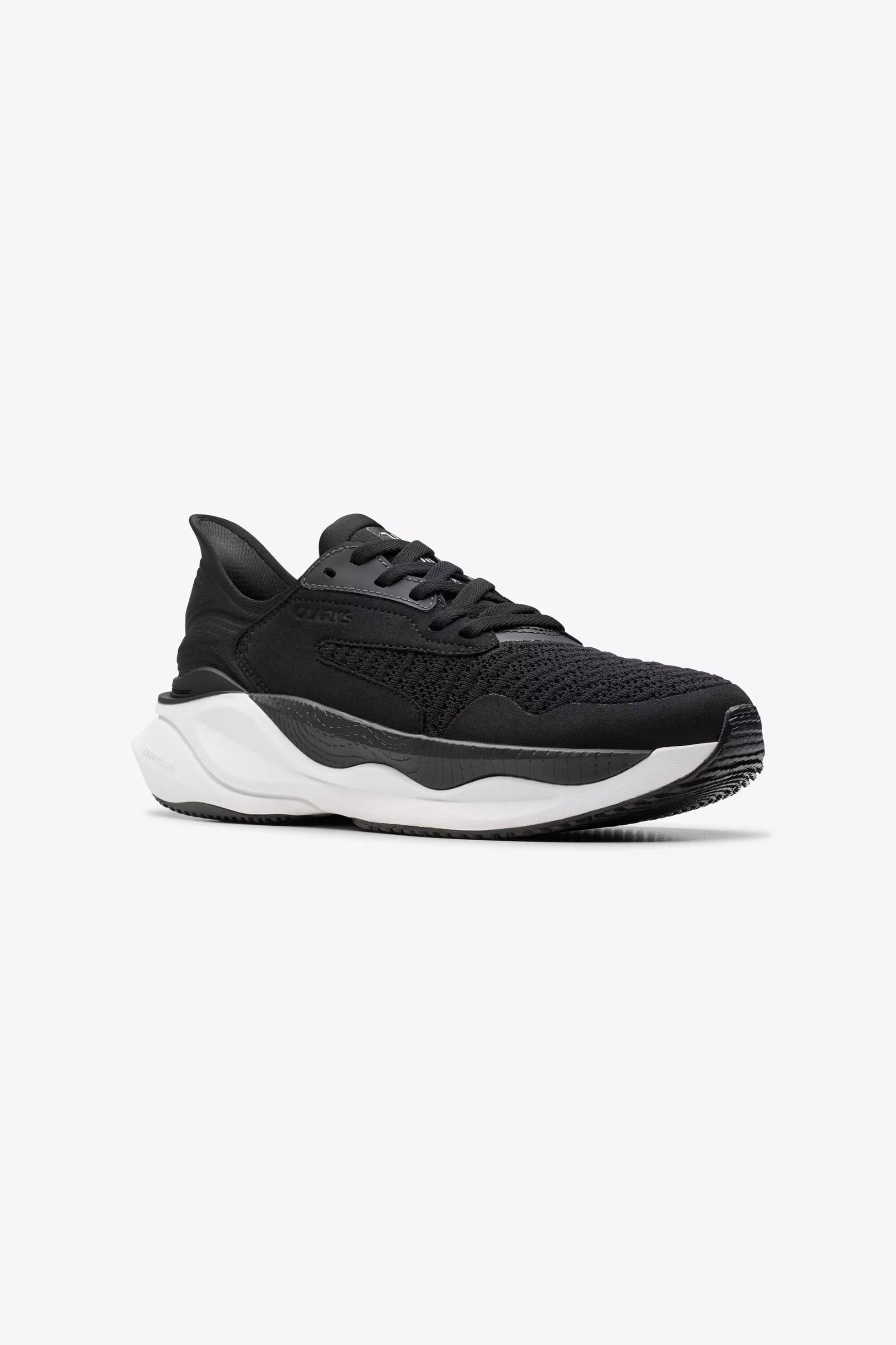 Clarks γυναικεία sneakers "Pace" - 26184715 Μαύρο φωτογραφία