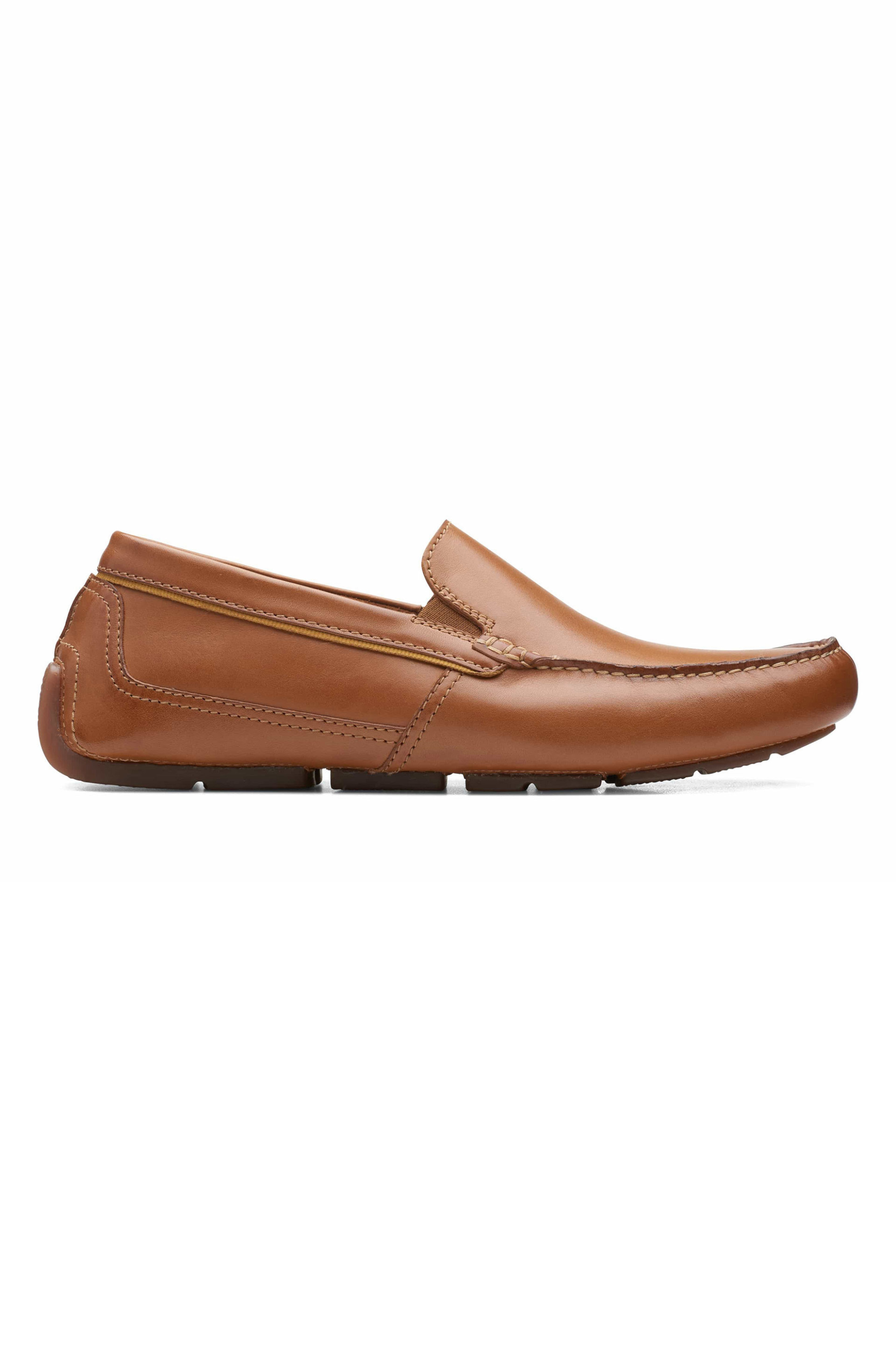 Ανδρική Μόδα > Ανδρικά Παπούτσια > Ανδρικά Μοκασίνια & Loafers Clarks ανδρικά loafers μονόχρωμα "Markman Plain" - 26163544 Ταμπά