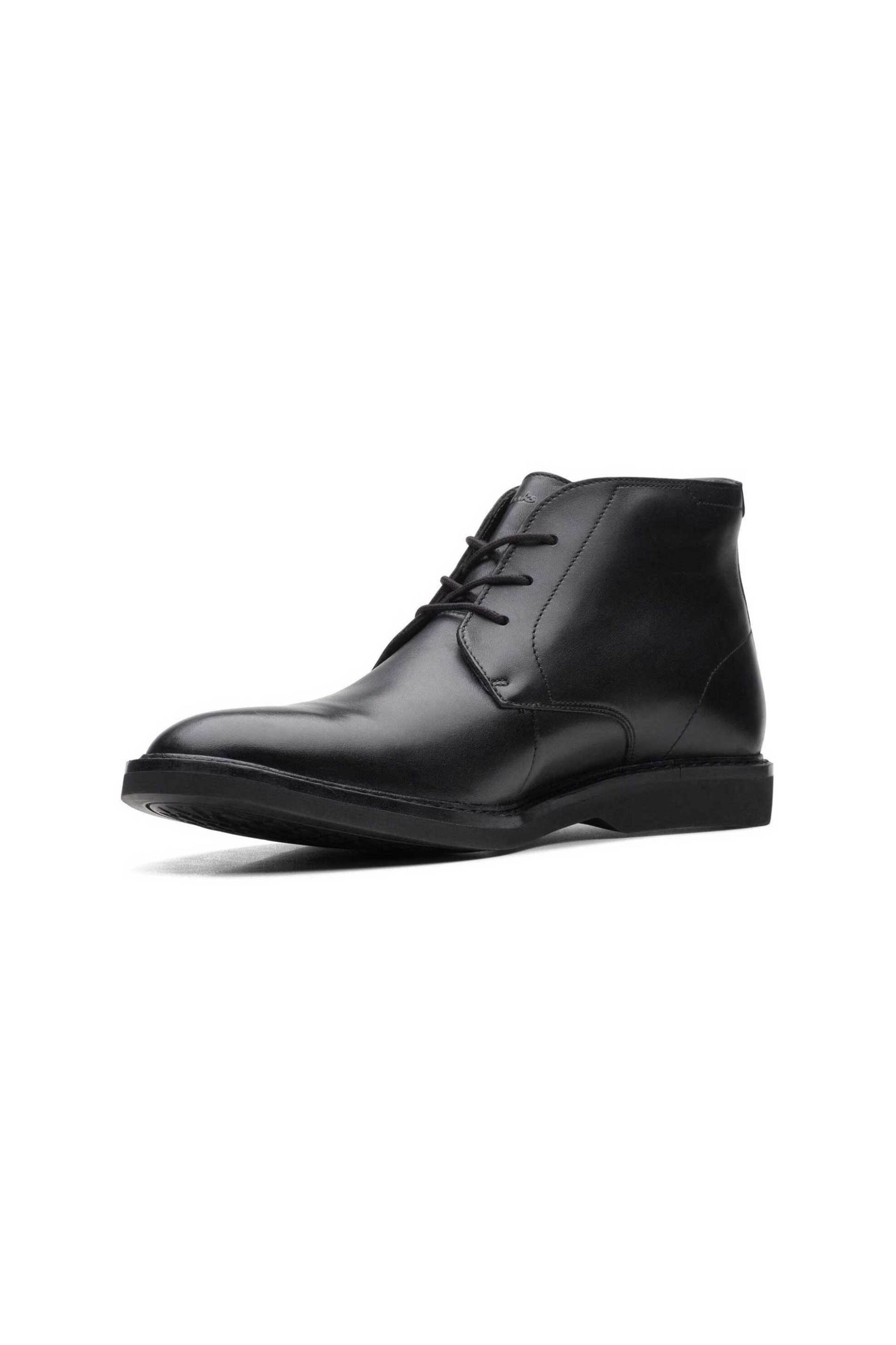 Clarks ανδρικά δερμάτινα μποτάκια "Atticus LT Hi GTX" - 26161365 Μαύρο φωτογραφία