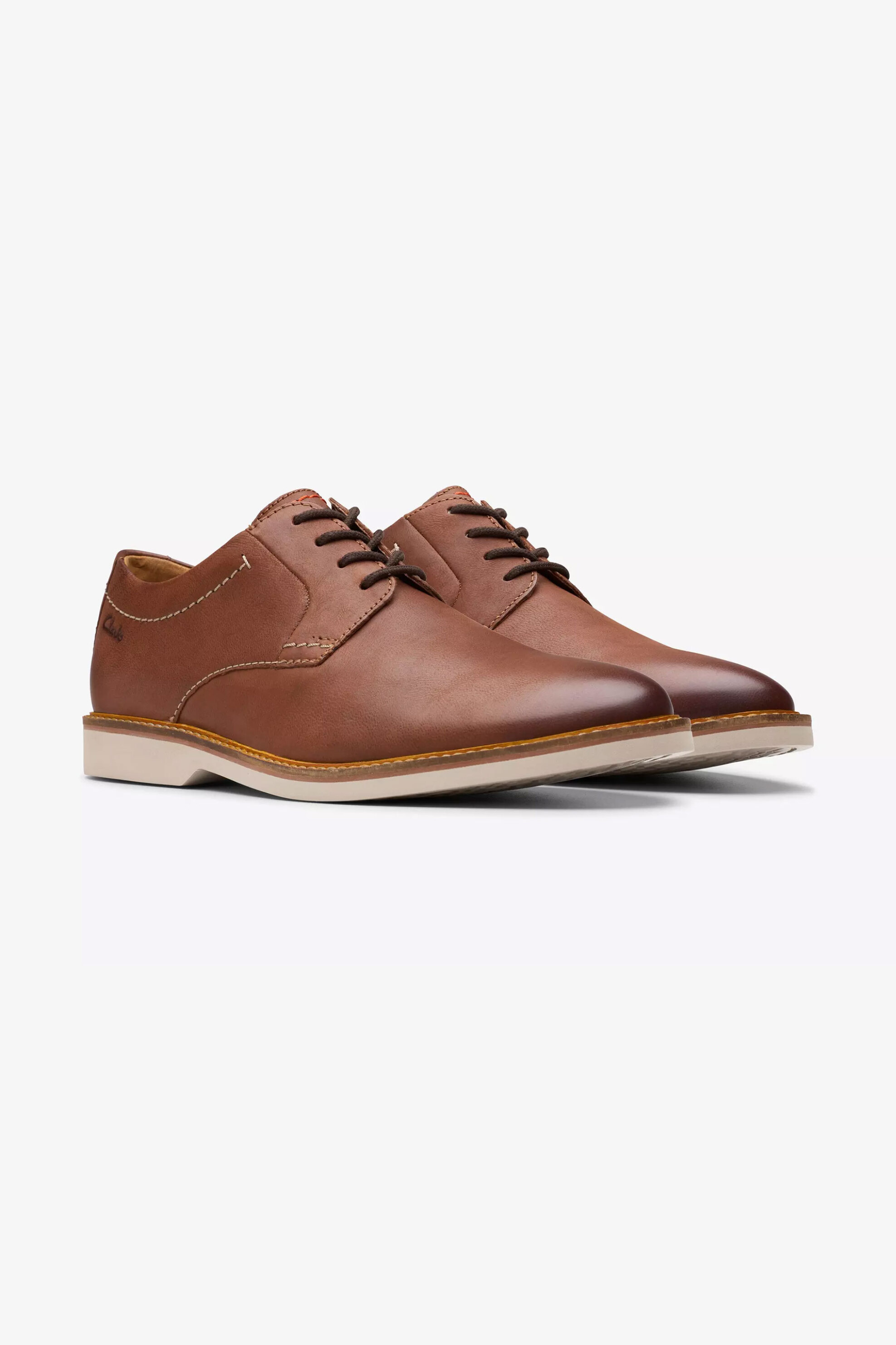 Clarks ανδρικά δερμάτινα παπούτσια oxford "Atticus" - 26172070 Ταμπά φωτογραφία