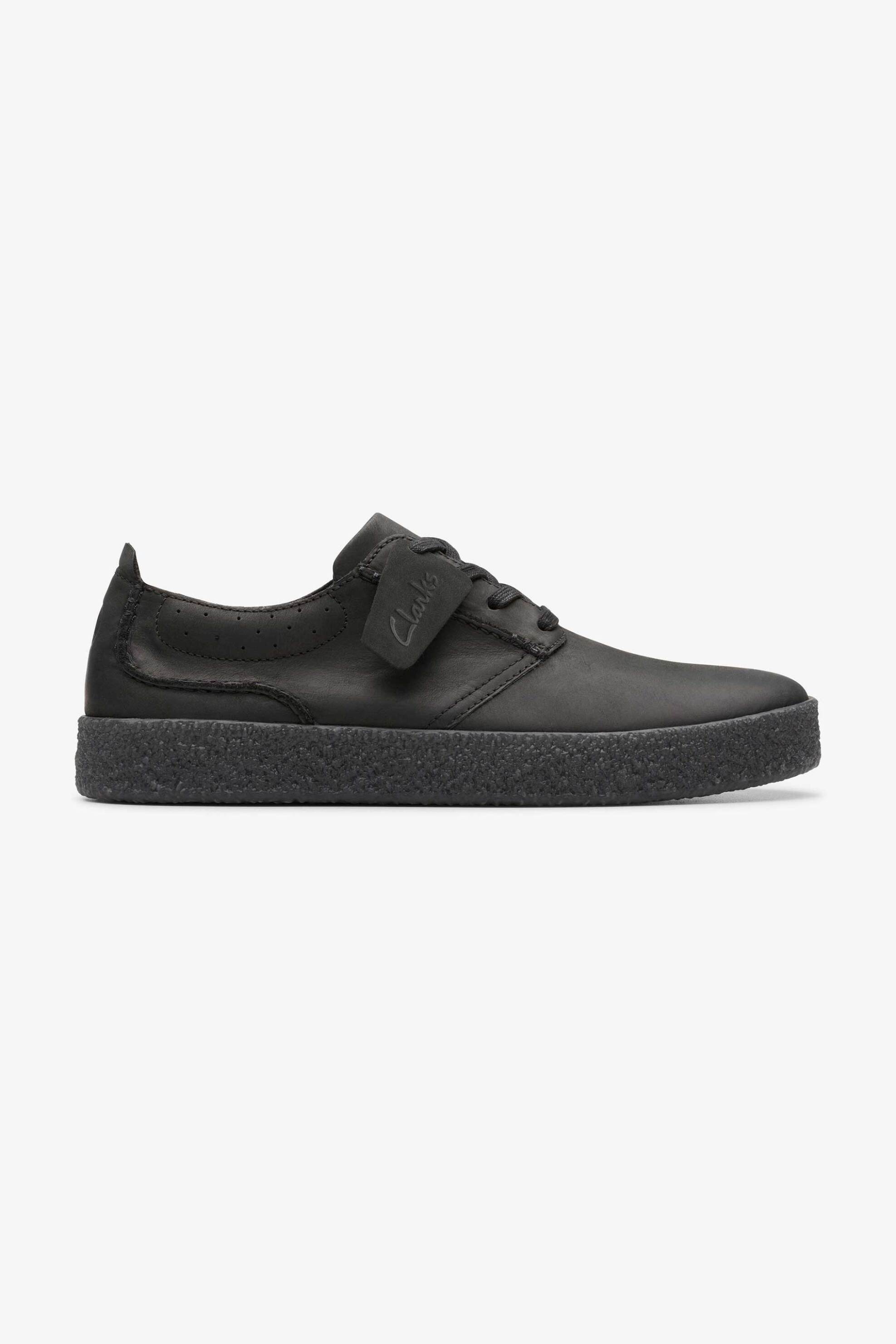 Clarks ανδρικά δερμάτινα sneakers "Streethill Lace" - 26179705 Μαύρο