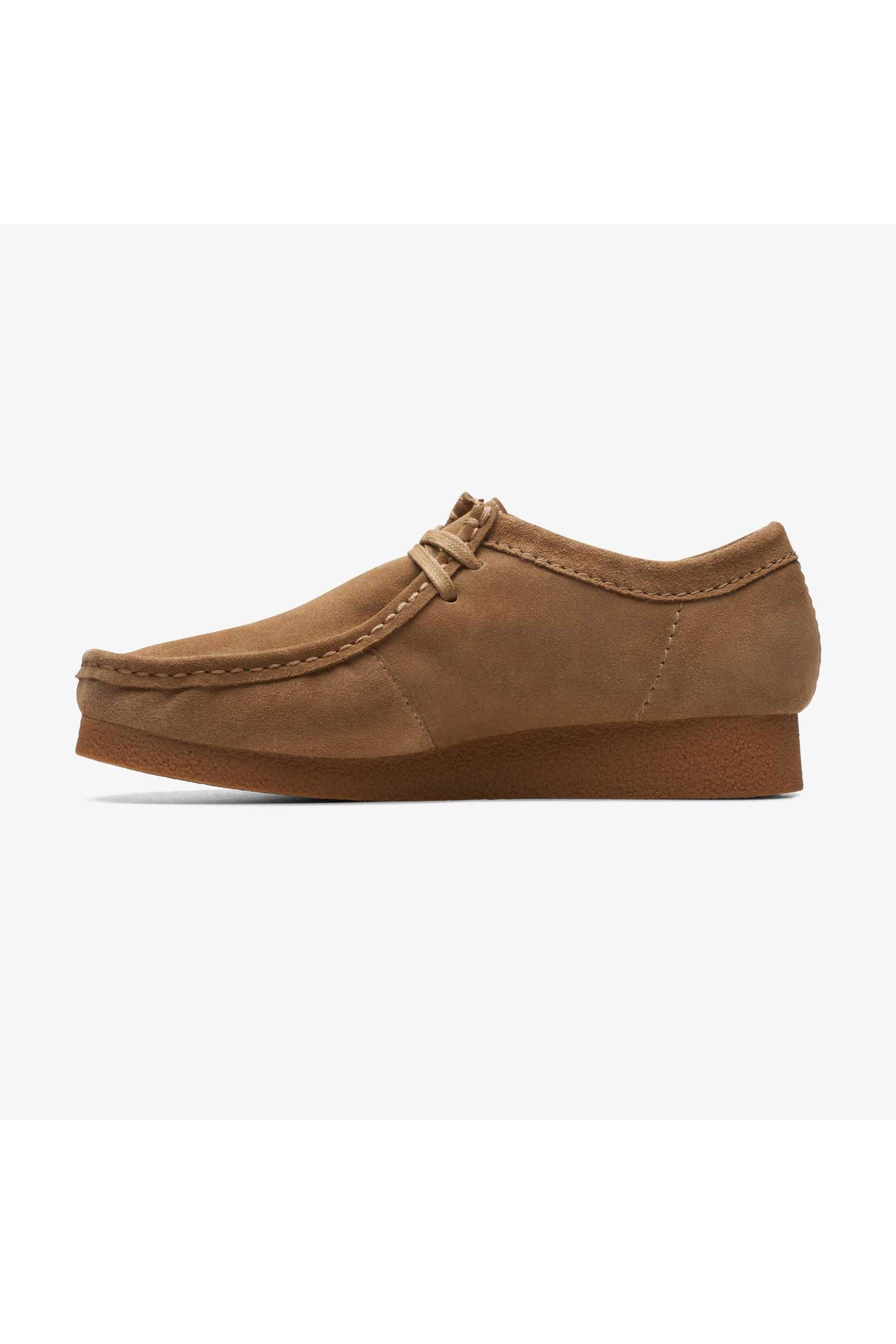 Clarks ανδρικά suede μοκασίνια ''Wallabee Evo'' - 26172821 Καμηλό φωτογραφία