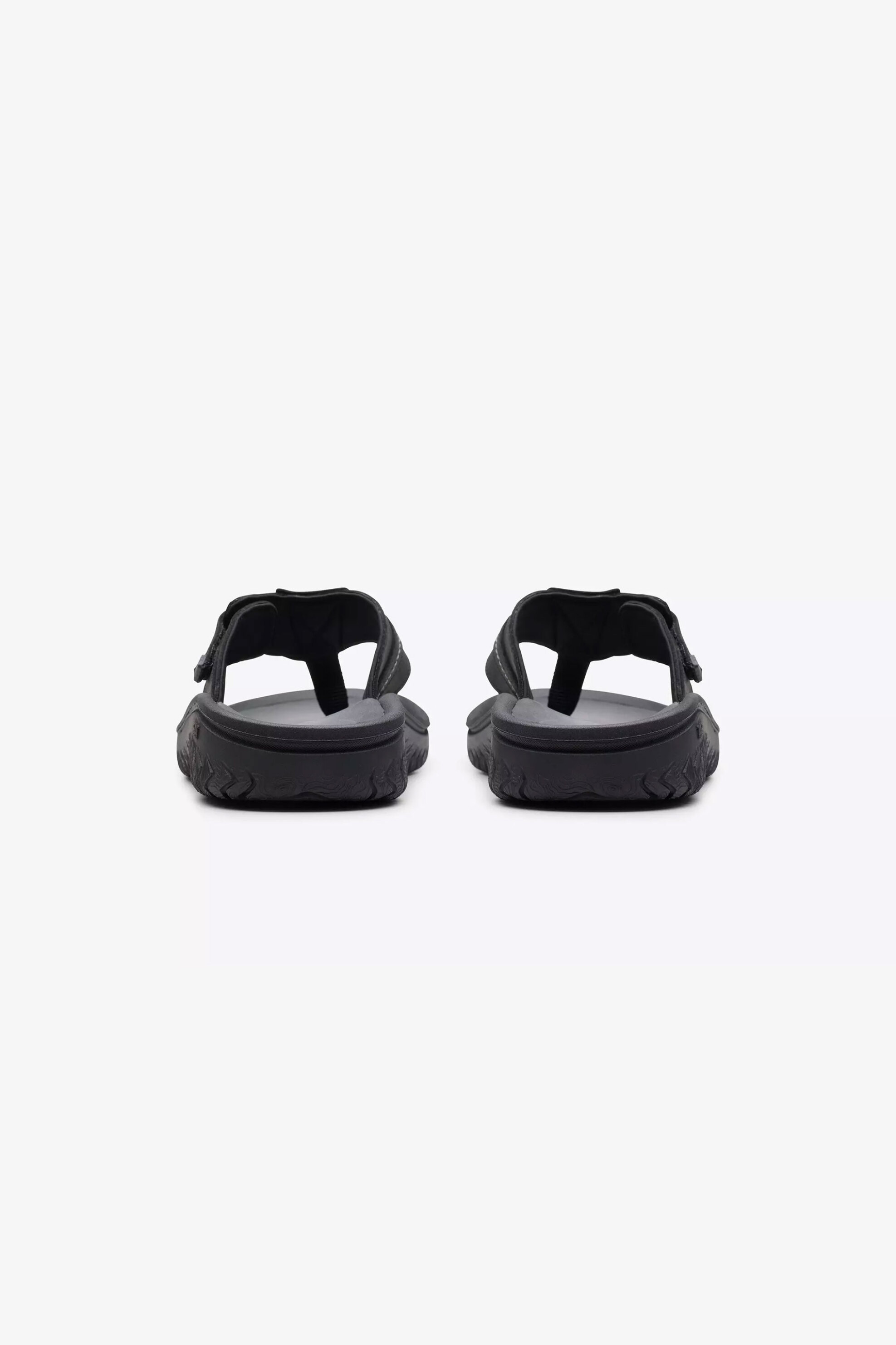 Clarks Ανδρικές Δερμάτινες Σαγιονάρες Wesley Sun - 26176988 Μαύρο