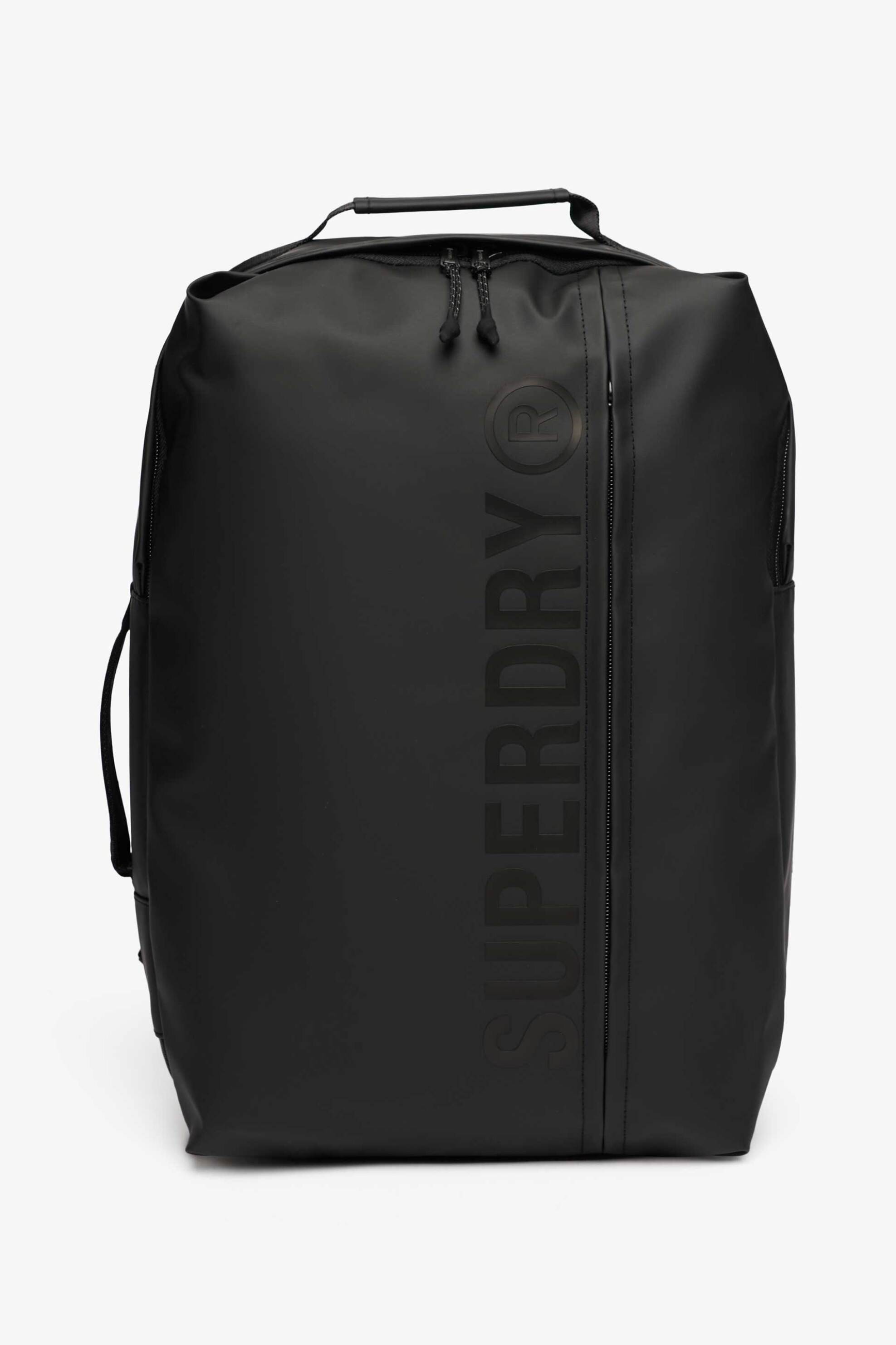 SUPERDRY & CO Superdry unisex backpack με λογότυπο "Tarp" 35 L - W9110368A Μαύρο