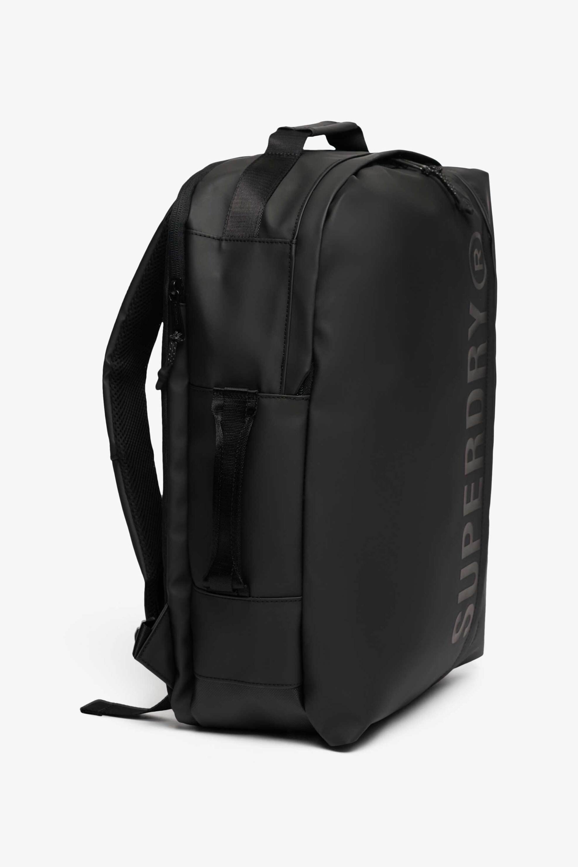 Superdry unisex backpack με λογότυπο "Tarp" 35 L - W9110368A Μαύρο φωτογραφία