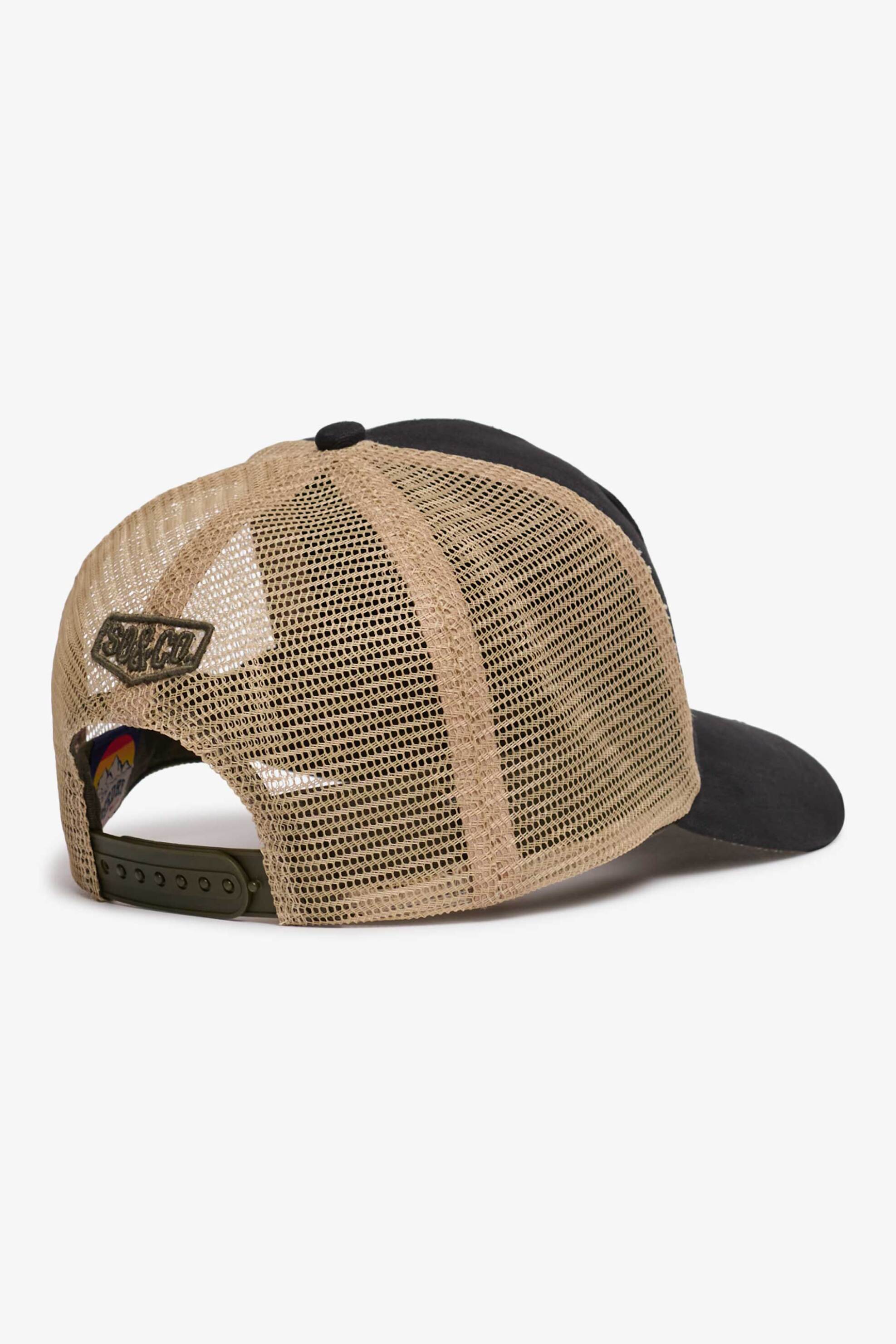 Superdry unisex καπέλο jockey με logo patch "Mesh Trucker" - W9010176A Μπλε Σκούρο φωτογραφία