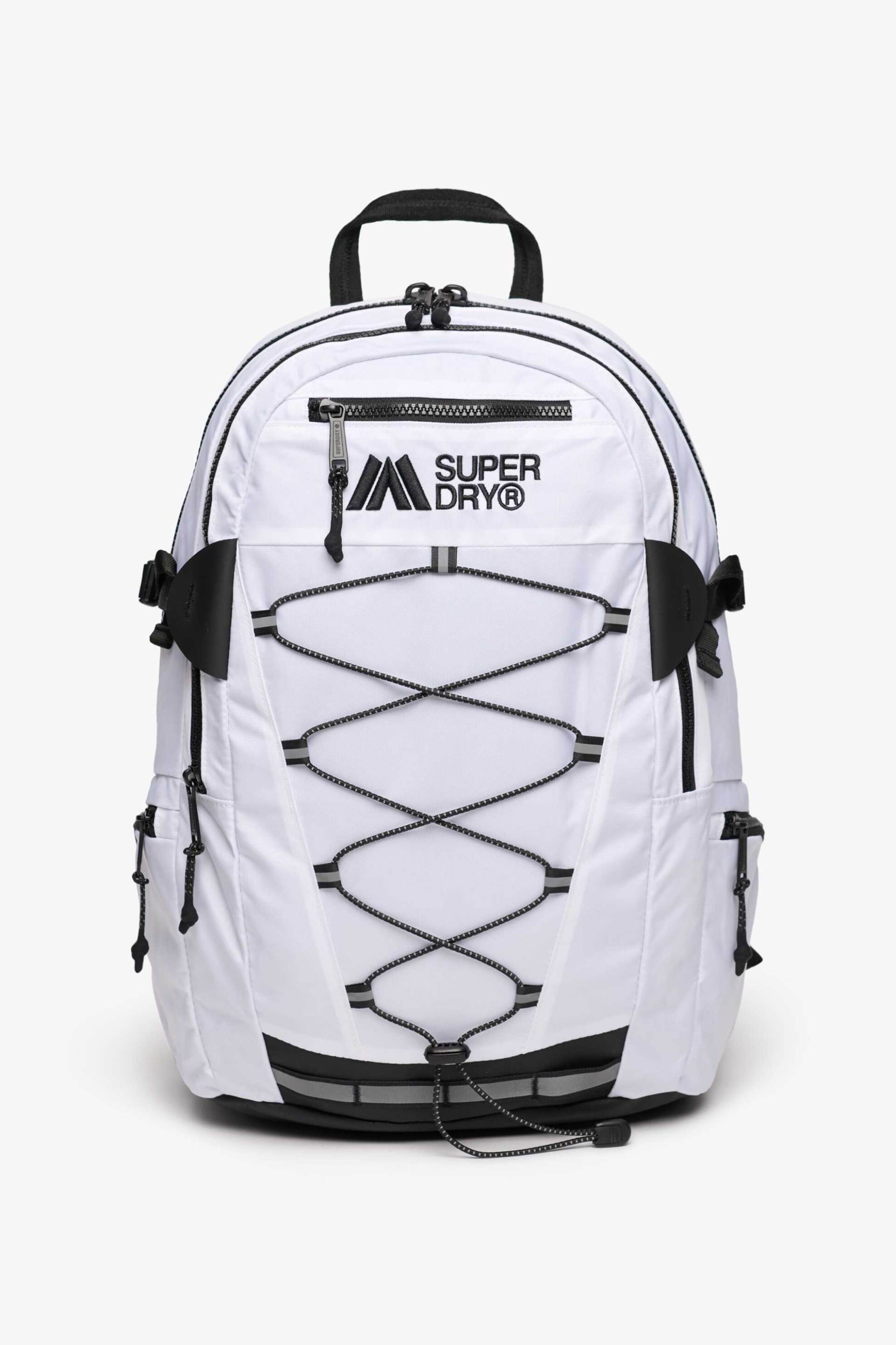 Superdry unisex backpack με λογότυπο "Outdoor" 28 L - W9110420A Λευκό